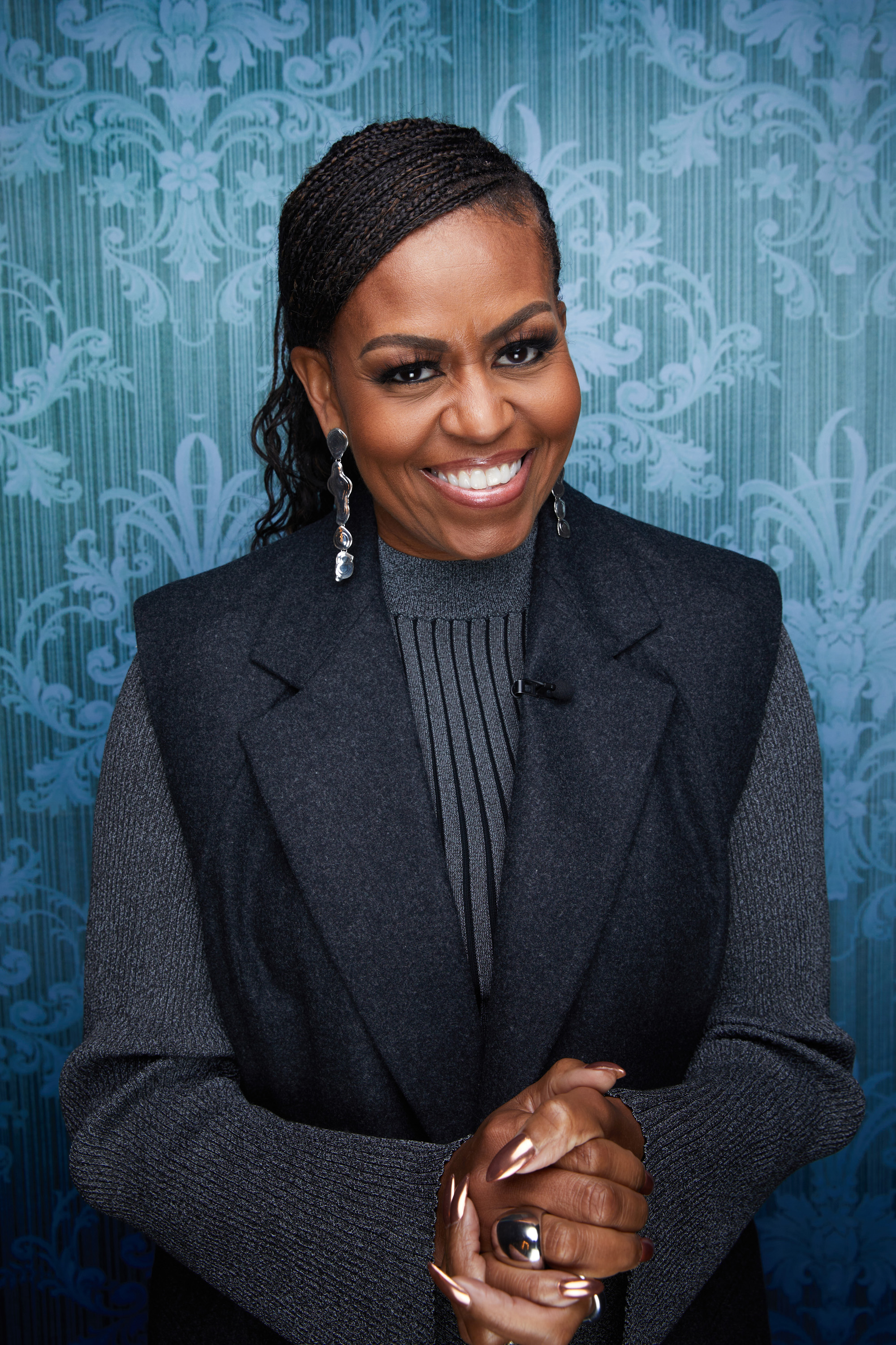 Michelle Obama on season 4 of "The Kelly Clarkson Show" on December 13, 2022 | Source: Getty Images