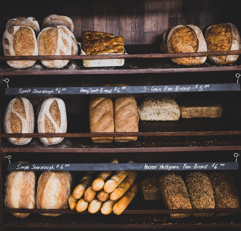 Différents types de pain. l Source : Unsplash