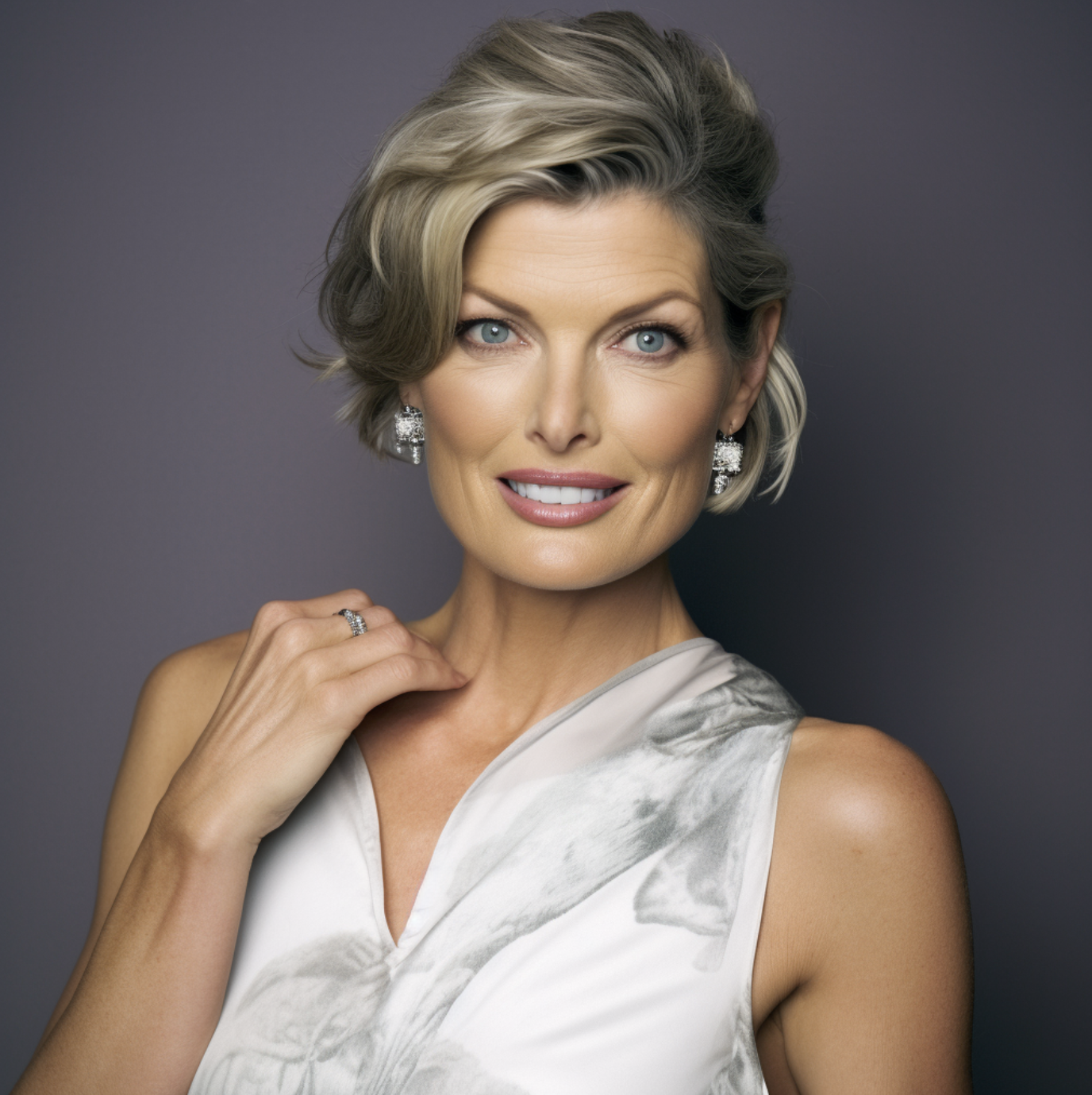 How Linda Evangelista would look today according to an AI-rendered image | Source: Midjourney
