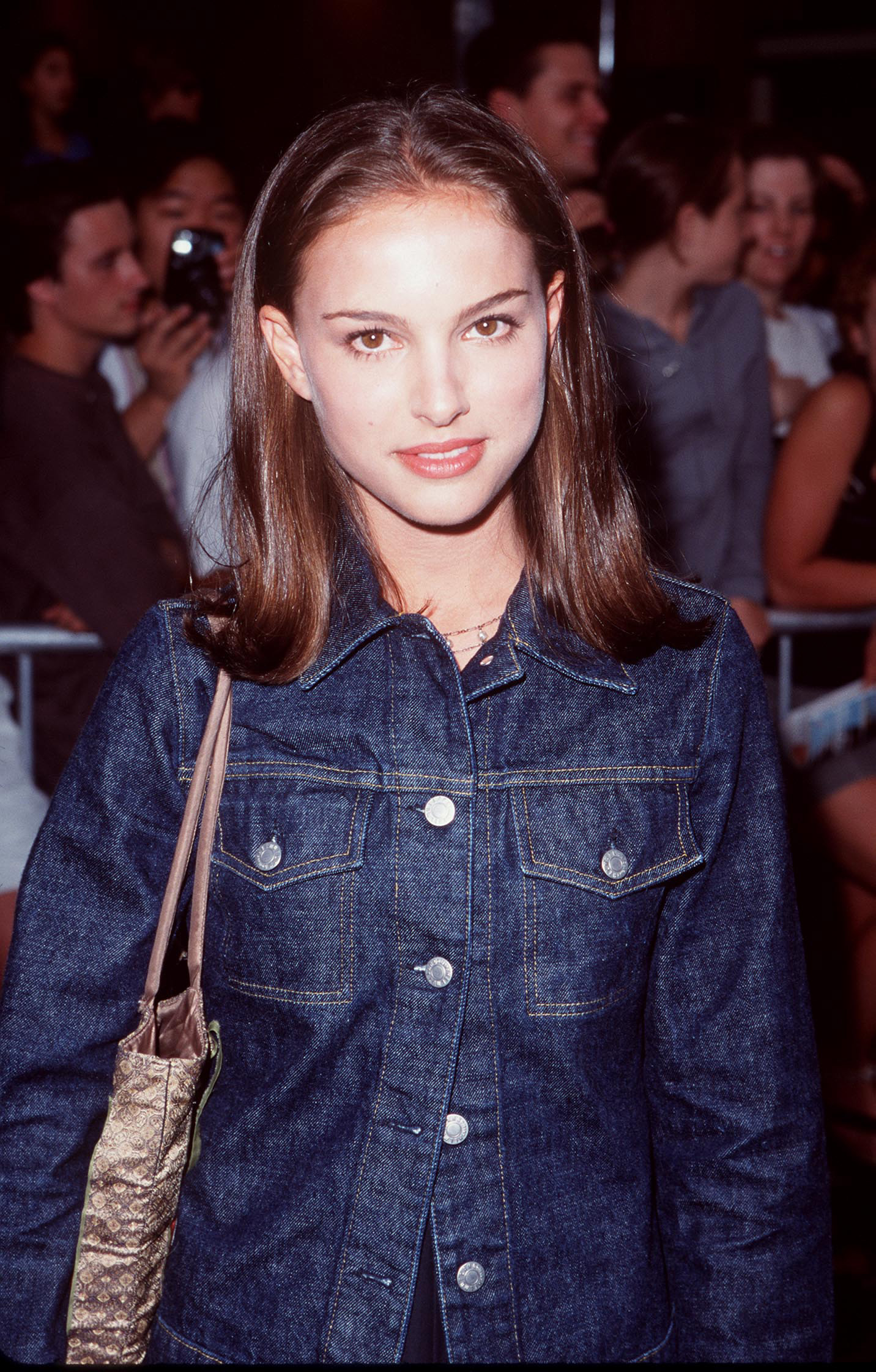 Natalie Portman at the premiere of "Saving Private Ryan" in Los Angeles on July 21, 1998. | Source: Getty Images