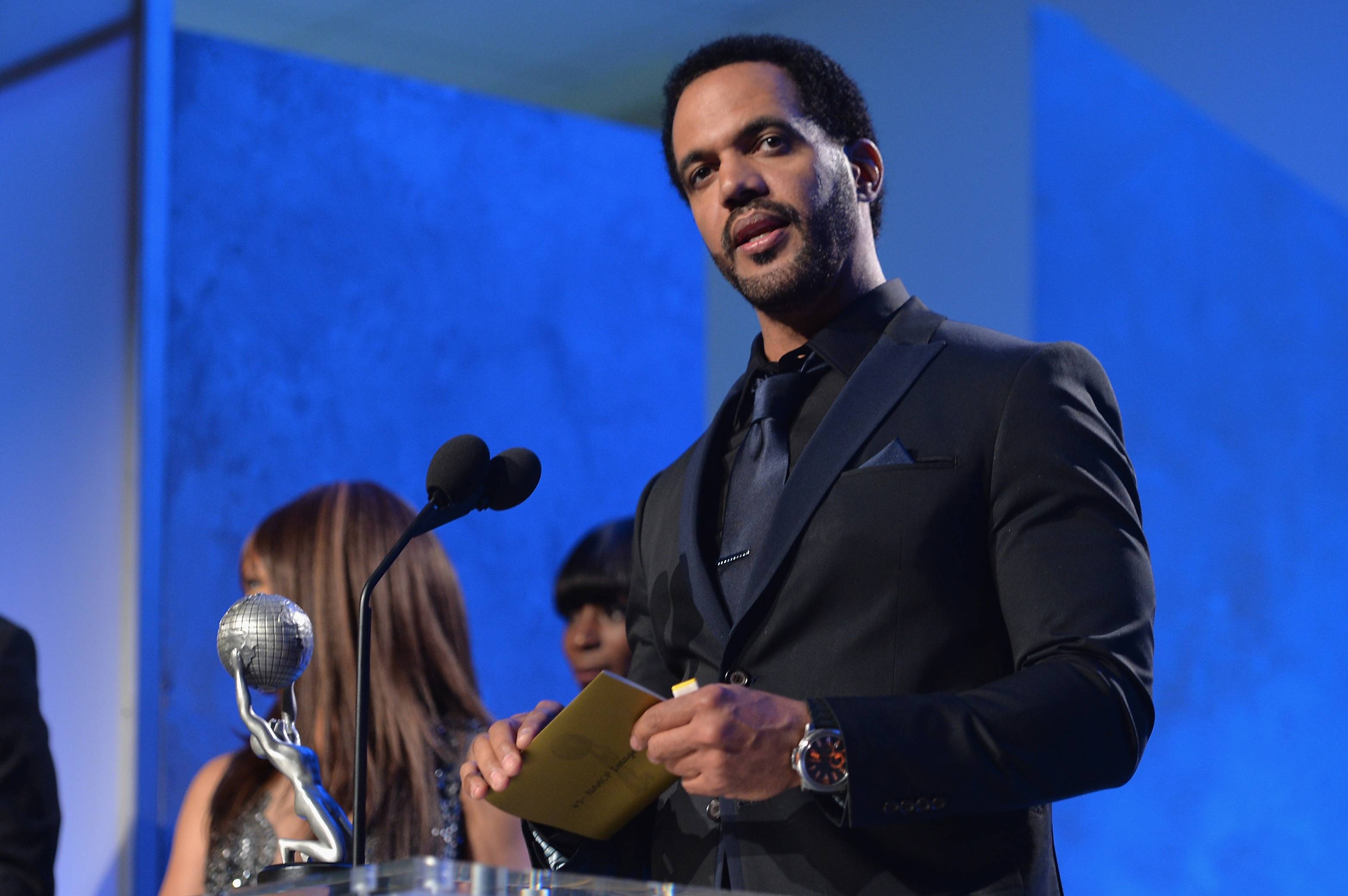 Actor Kristoff St. John attends the 45th NAACP Awards | Photo: Getty Images