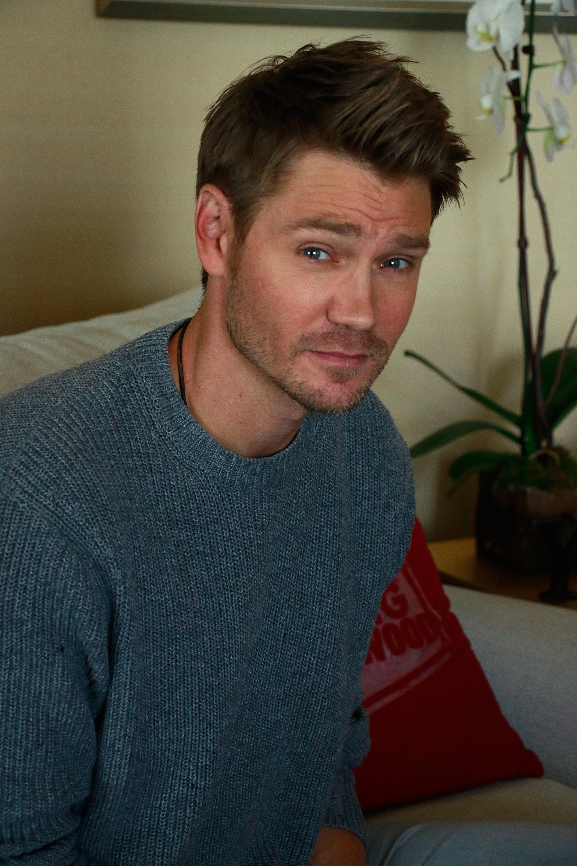 Chad Michael Murray at the Young Hollywood Studio on November 15, 2017, in Los Angeles, California. | Source: Getty Images