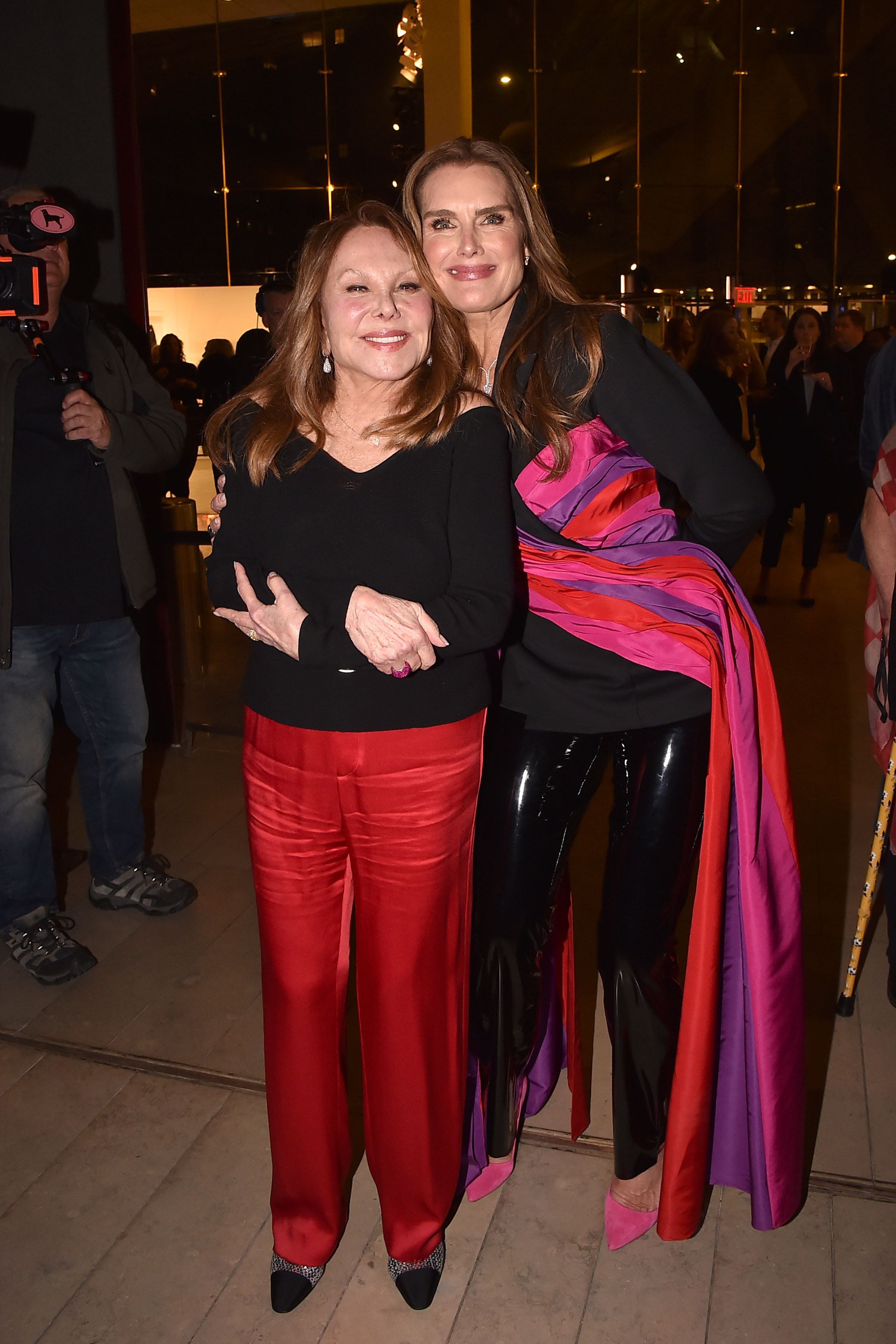 Marlo Thomas and Brooke Shields at the "Pretty Baby: Brooke Shields" premiere on March 29, 2023, in New York | Source: Getty Images