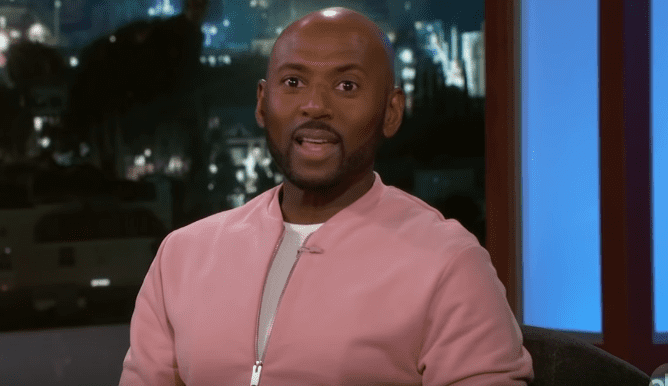 Actor Romany Malco speaking during an appearance on "Jimmy Kimmel Live" | Photo: YouTube/Jimmy Kimmel Live