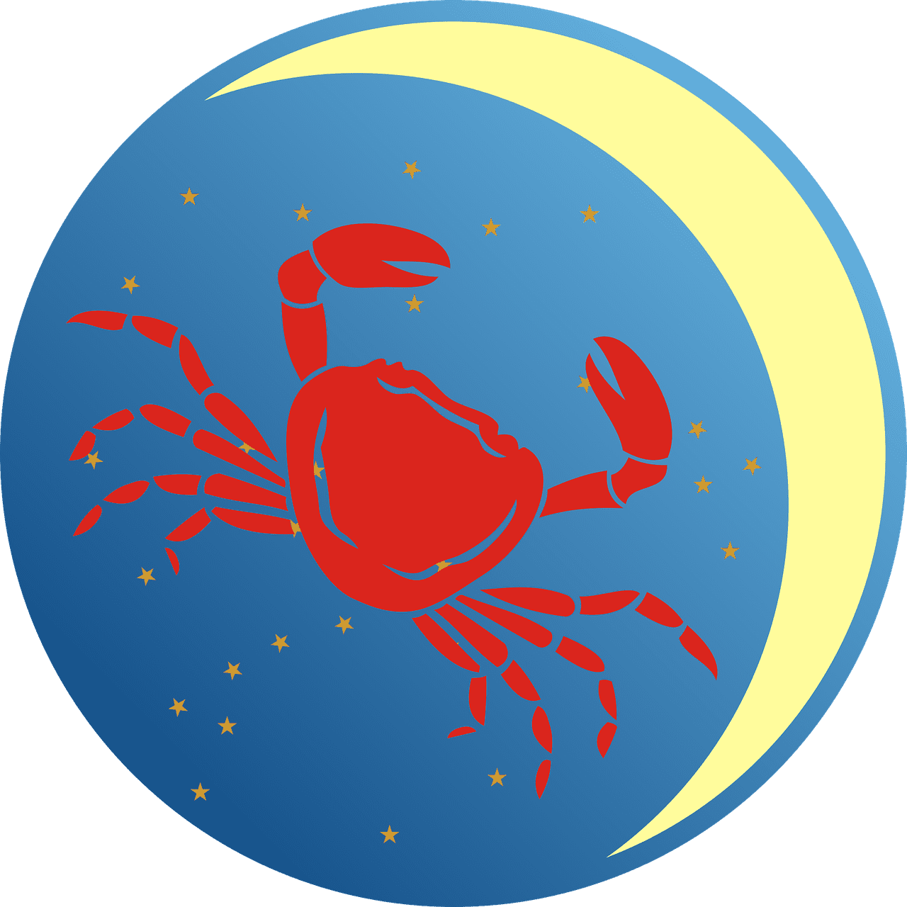 A depiction of the Cancer star sign | Photo: Pixabay/13smok