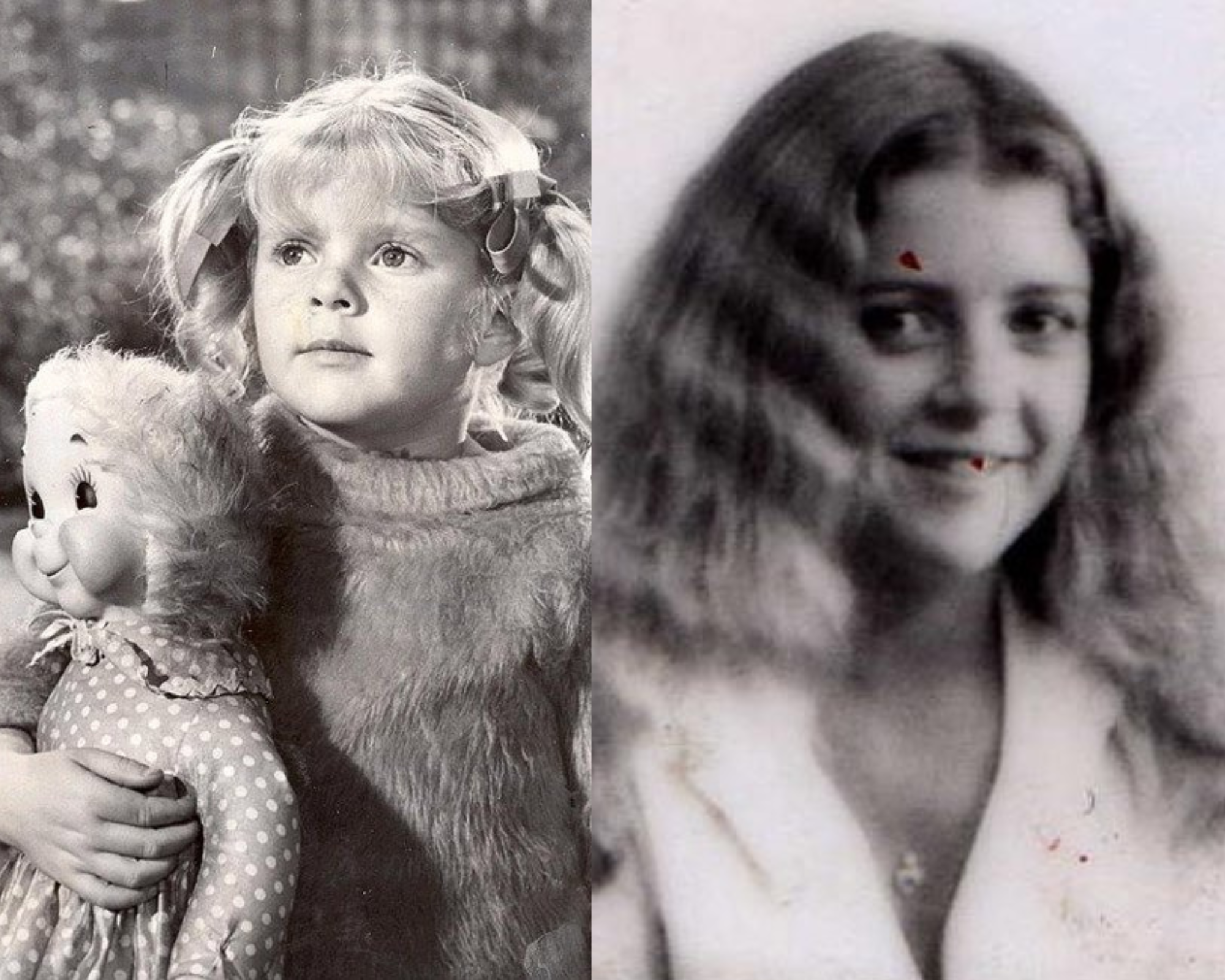 Actress Anissa Jones then and now | Source: facebook.com/Johnny Whitaker | twitter.com/@DrBuzz_Forensic
