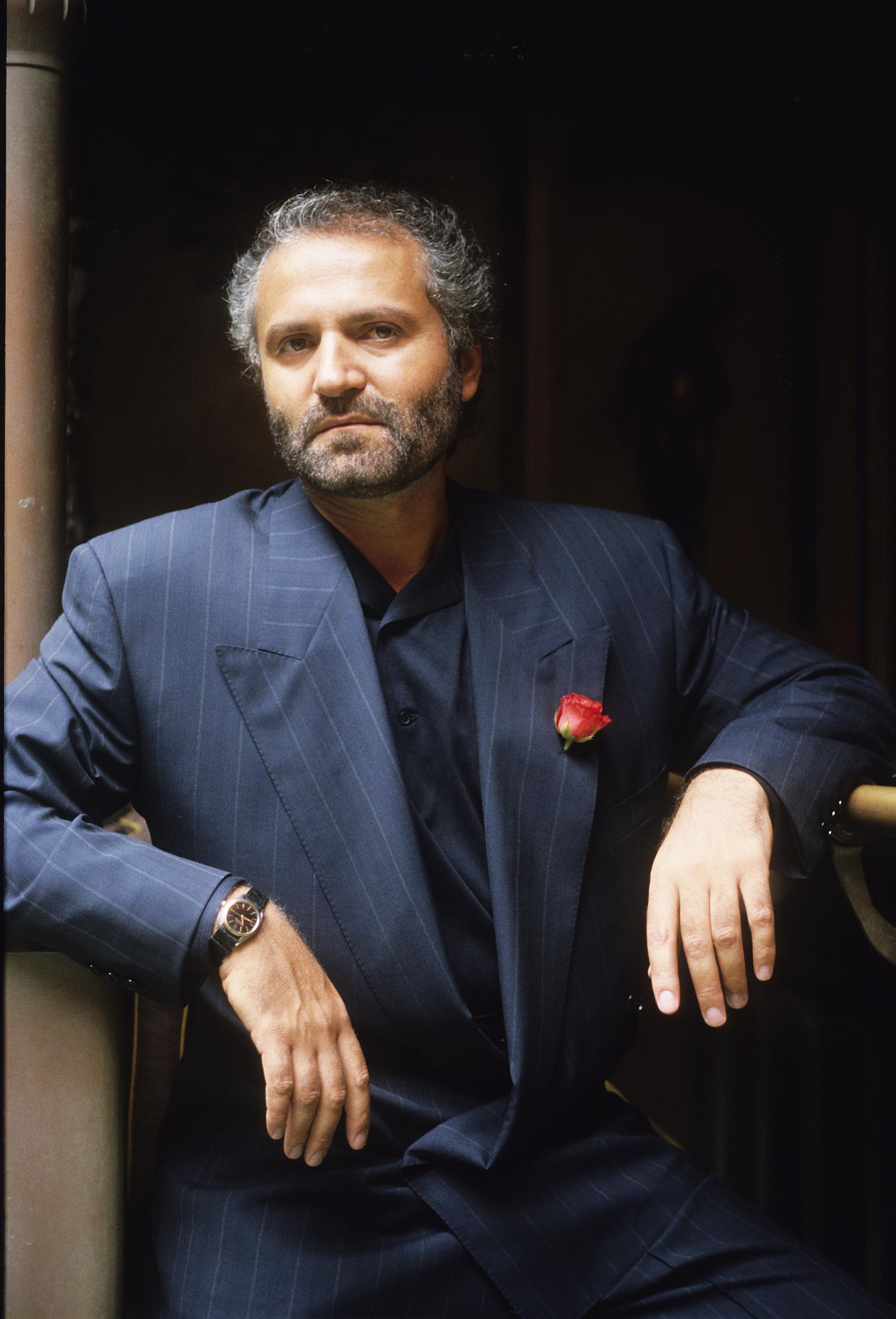 Gianni Versace photographed in 1985. | Source: Getty Images