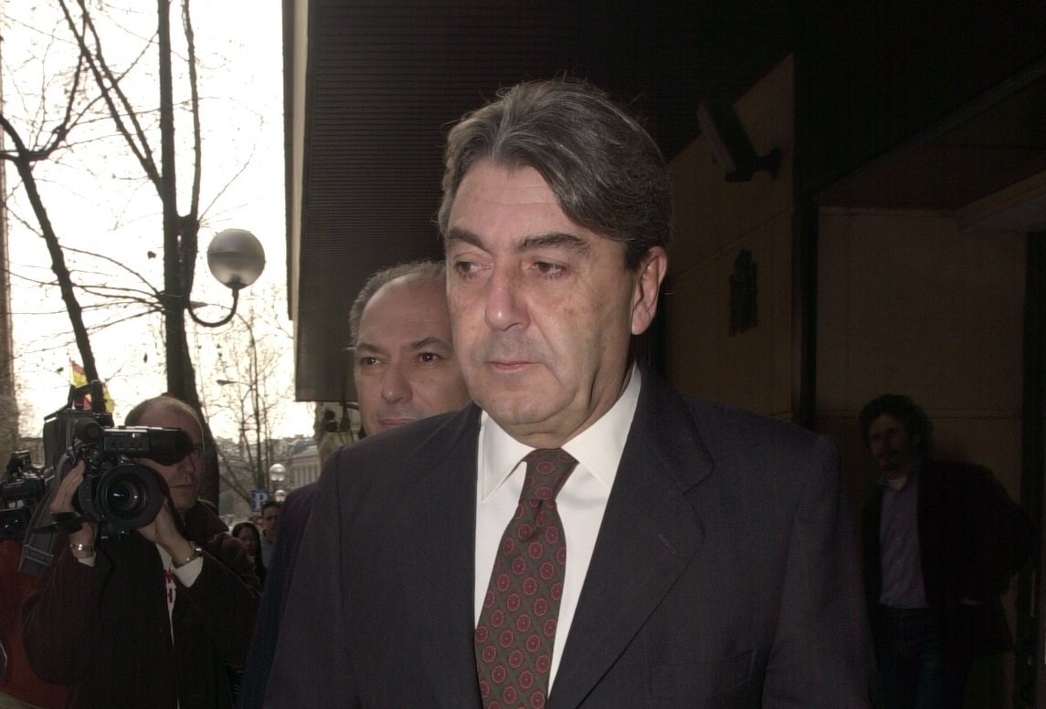 Alberto Cortina en la Audiencia Nacional. 2003, Madrid, España. │ Foto: Getty Images Alberto Cortina en la Audiencia Nacional. 2003, Madrid, España. │ Foto: Getty Images