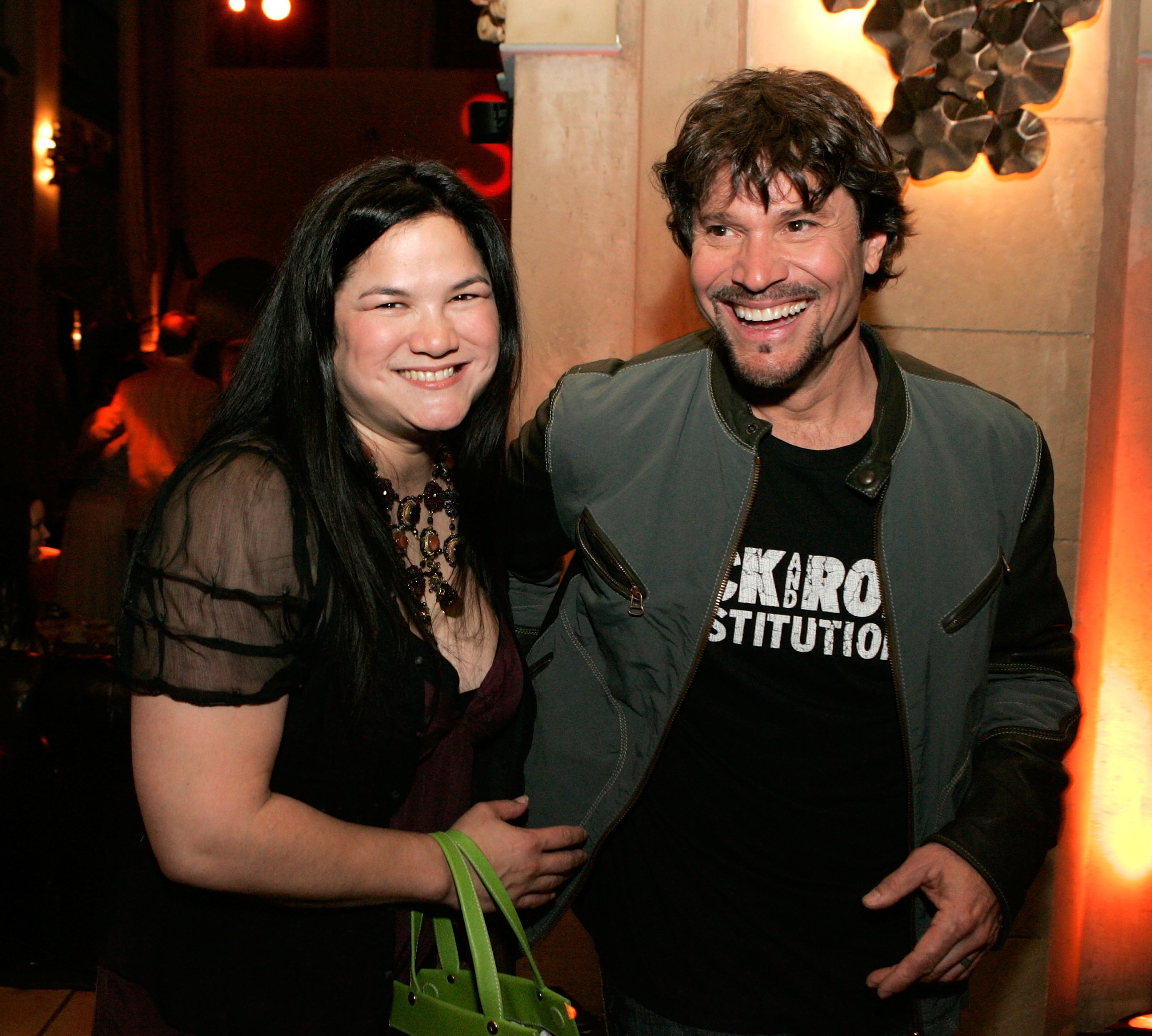 Actor Peter Reckell (R) and wife Kelly Moneymaker attend the annual Daytime Emmy nominee party presented by SOAPnet held at the Hollywood Roosevelt Hotel on April 27, 2006 in Hollywood, California. | Source: Getty Images