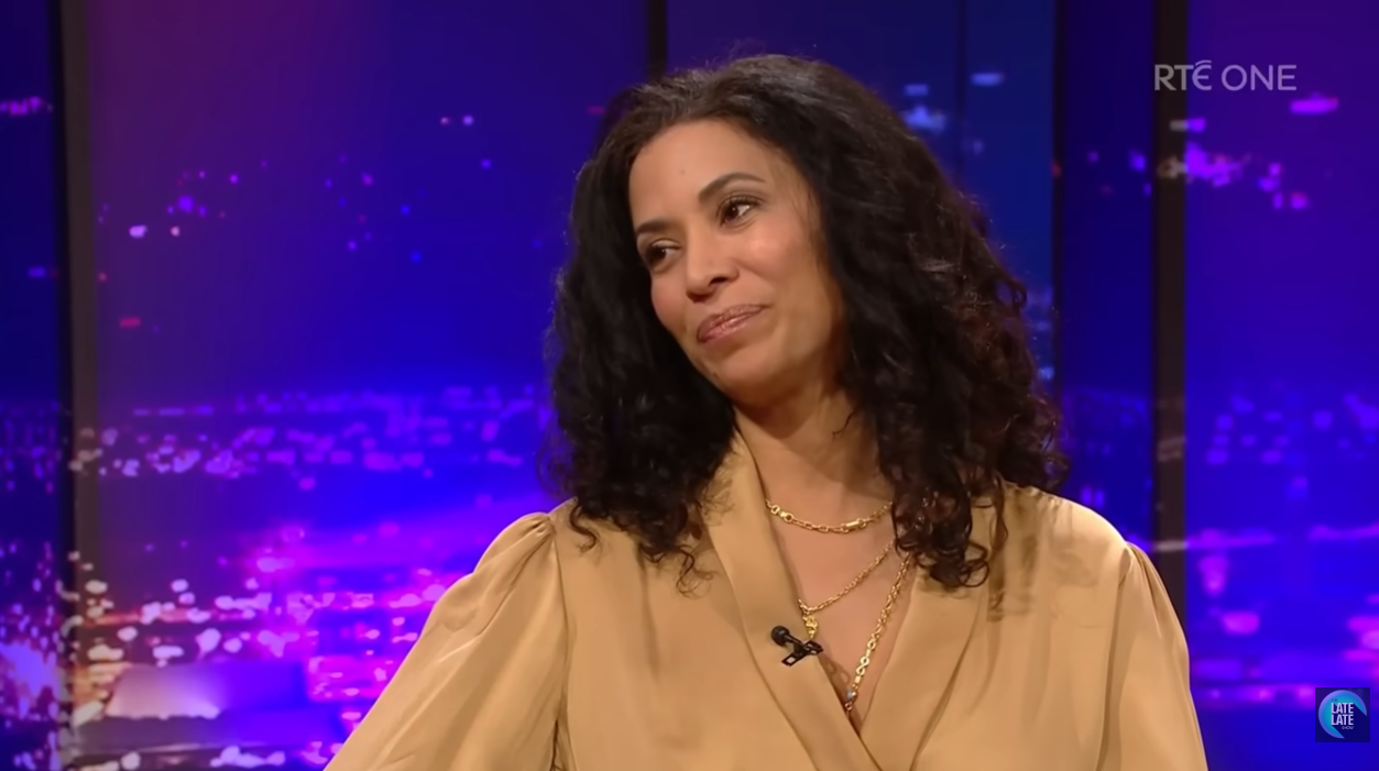 Lisa Phillips during her appearance on "The Late Late Show" on 1 March 2026. | Source: YouTube/The Late Late Show