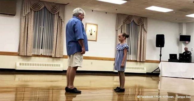 Tap dancing grandfather-granddaughter duo takes internet by storm