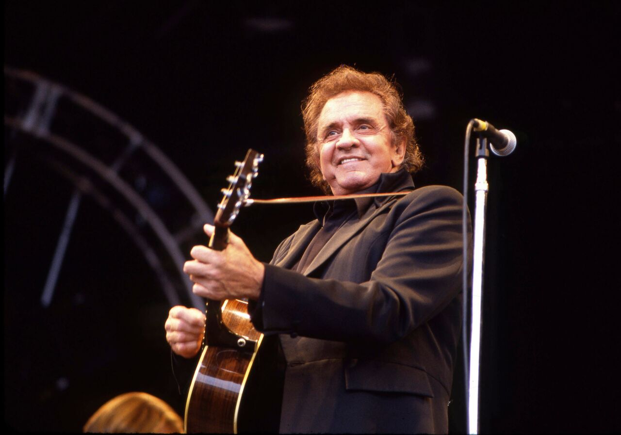 Johnny Cash attends the Johnny Cash Glastonbury Festival. | Source: Getty Images