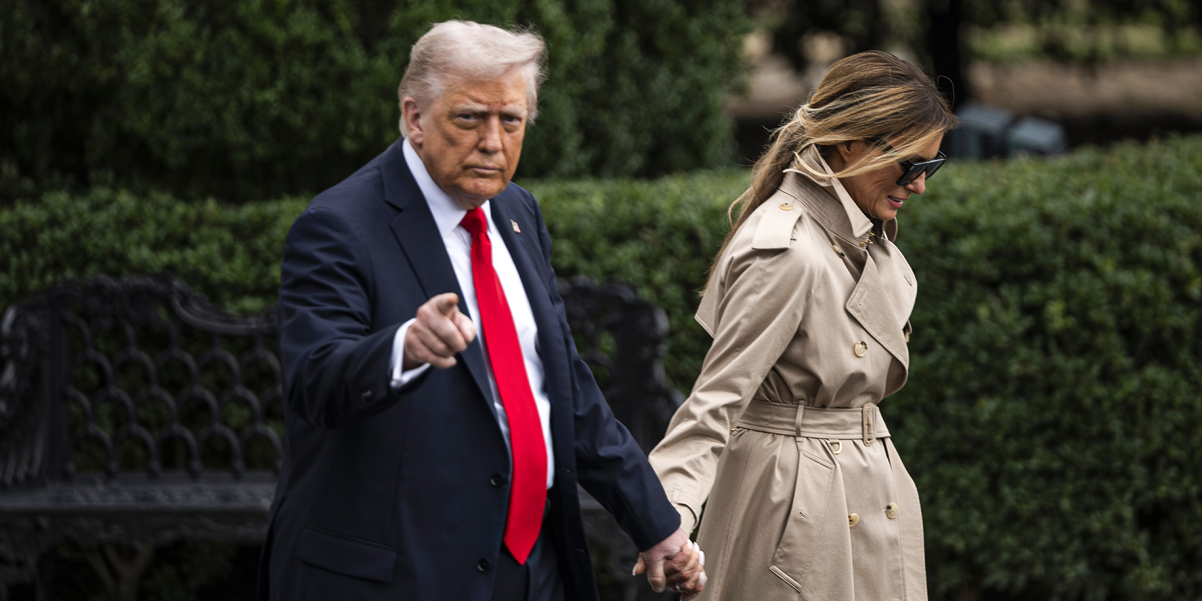 President Donald Trump and First Lady Melania | Source: Getty Images