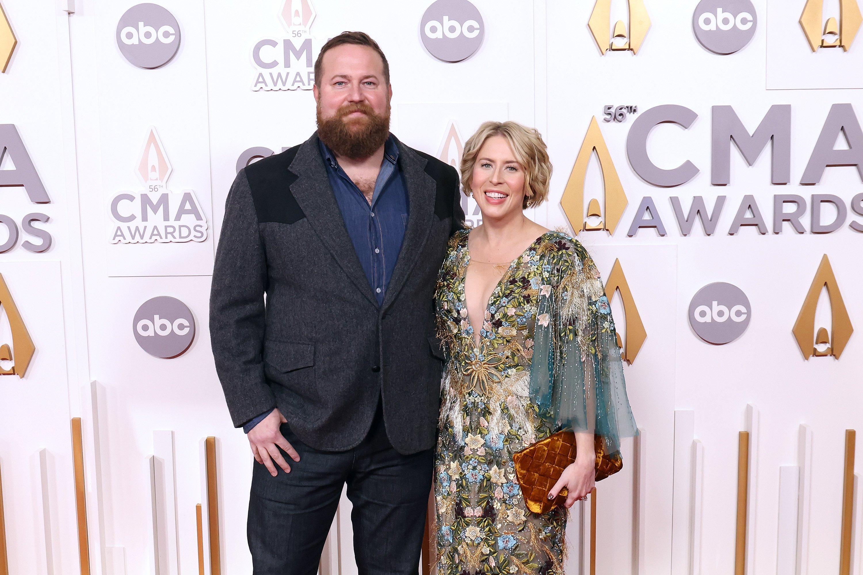 HGTV stars Ben Napier and Erin Napier attend the 56th Annual CMA Awards at Bridgestone Arena on November 9, 2022 in Nashville, Tennessee ┃Source: Getty Images