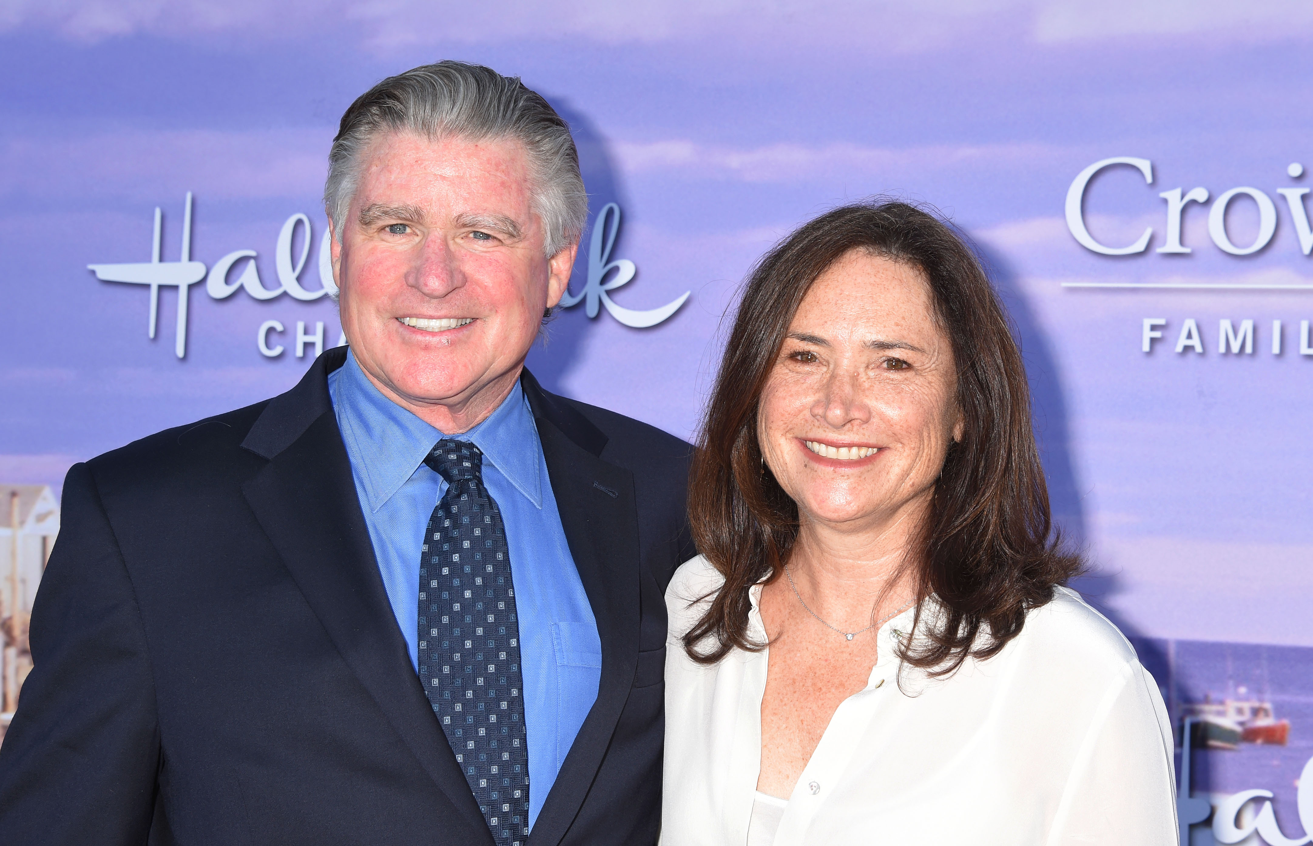 Treat Williams and Pam Van Sant in Beverly Hills, California on July 27, 2016. | Source: Getty Images