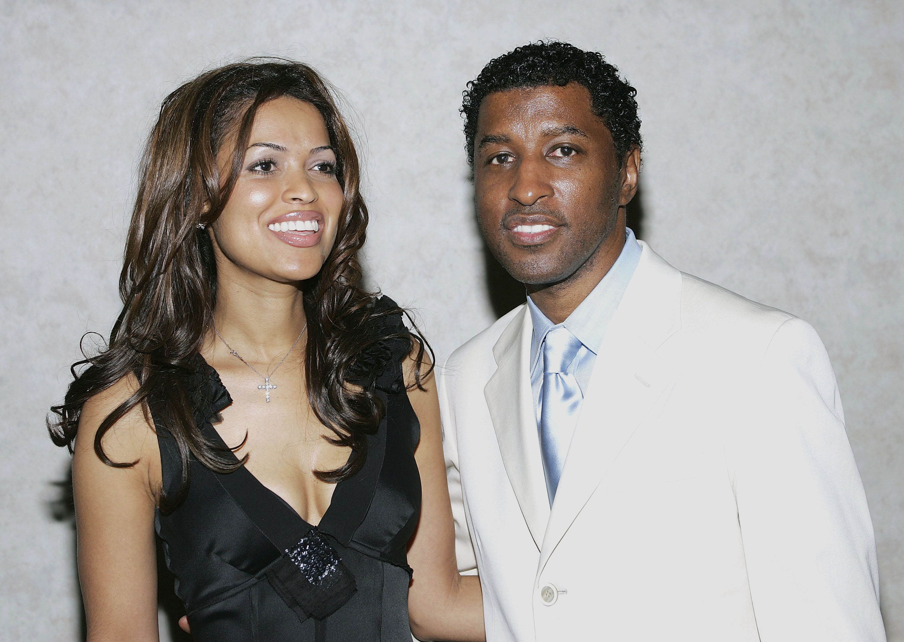 Tracey Edmonds and Babyface attend the Fourth Annual Excellence In Media Awards at the Beverly Hilton Hotel on March 17, 2005  | Source: Getty Images