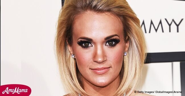 Carrie Underwood shares a photo with barely visible scar for the first time since scary injury