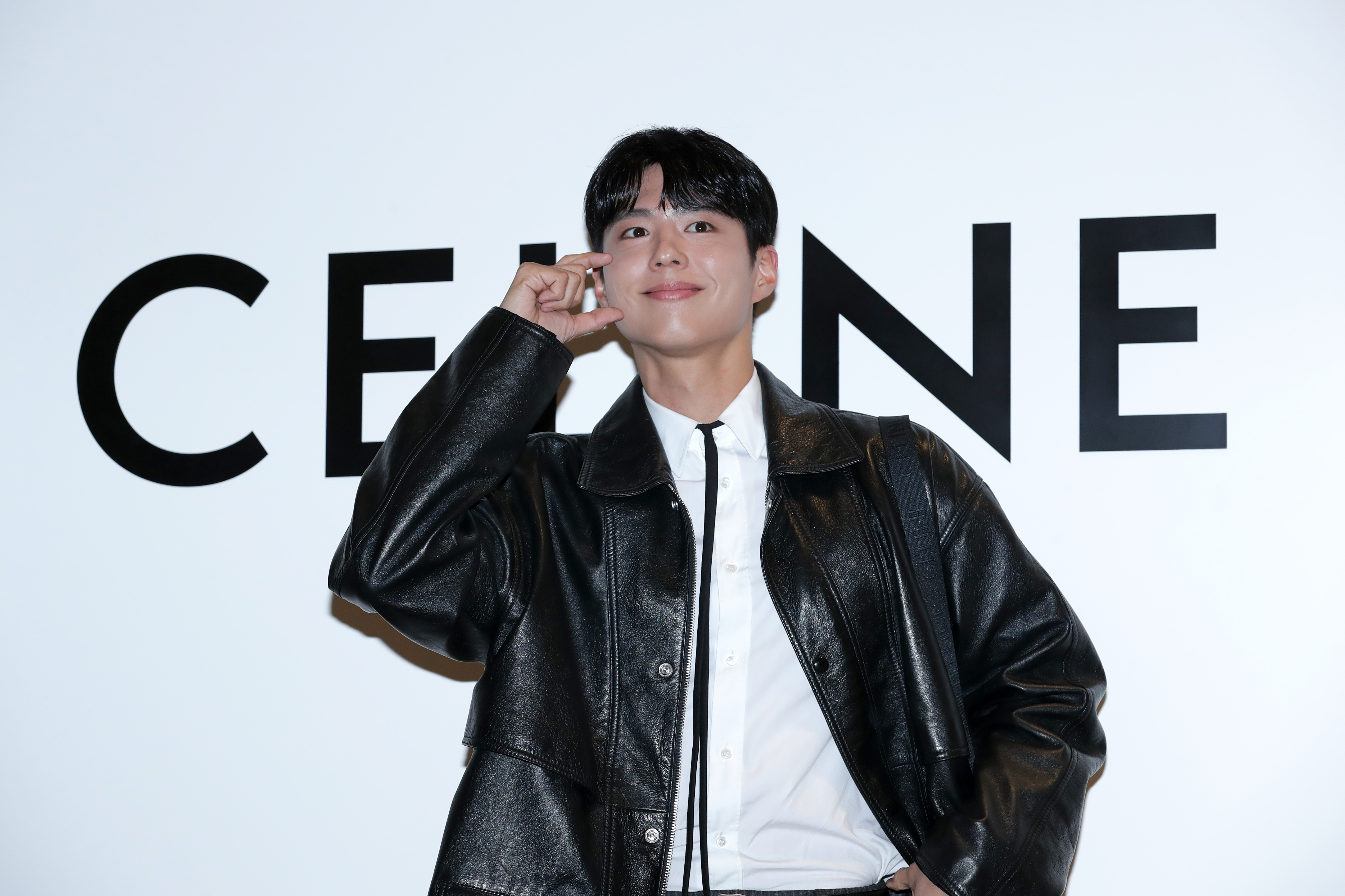 Park Bo-Gum is seen at the 'CELINE' pop-up store opening at The Hyundai on March 30, 2023, in Seoul, South Korea. | Source: Getty Images