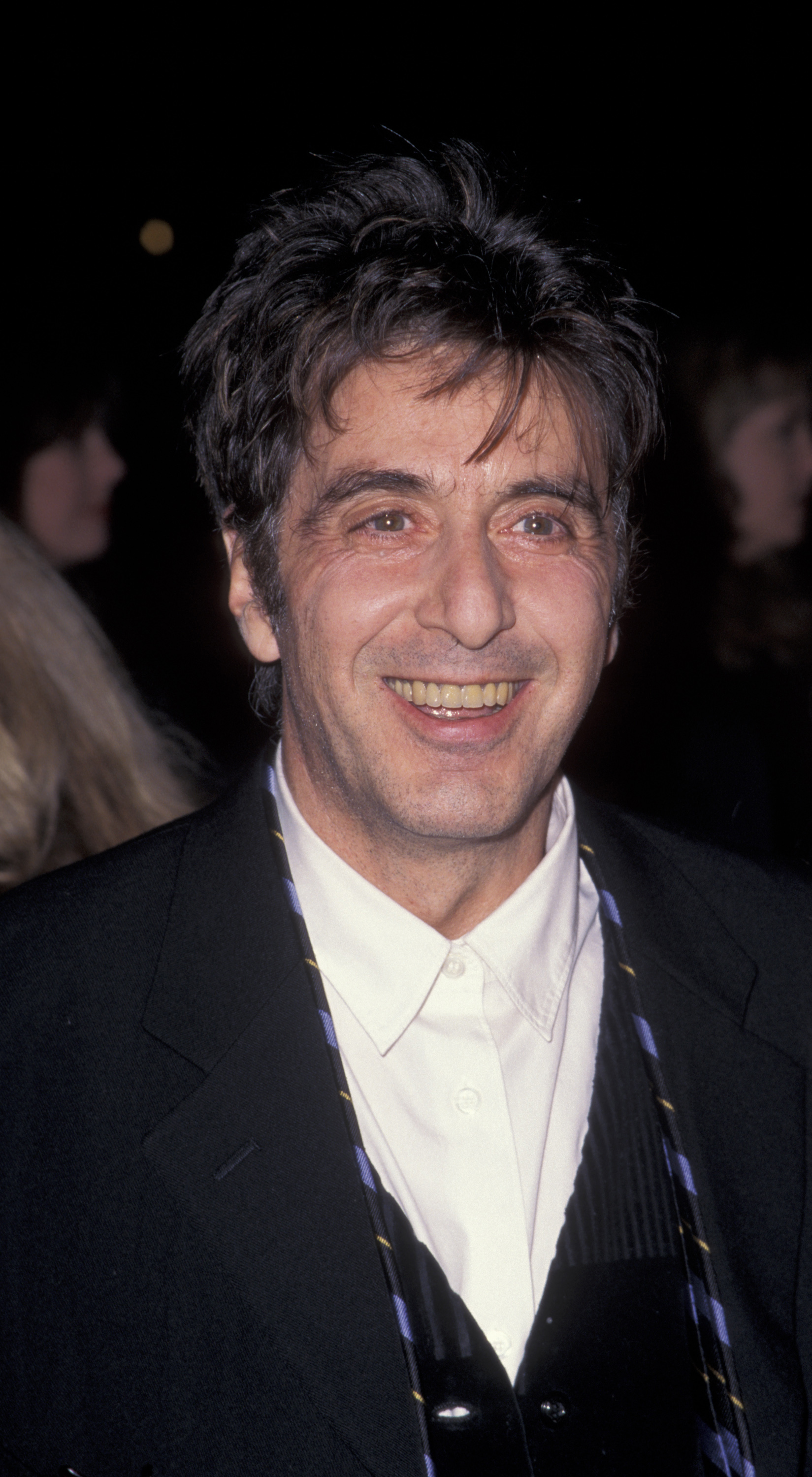 Al Pacino at the "Heat" premiere in Los Angeles on December 6, 1995 | Source: Getty Images