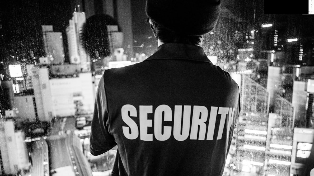 Security guard overlooking the city | Source: Unsplash