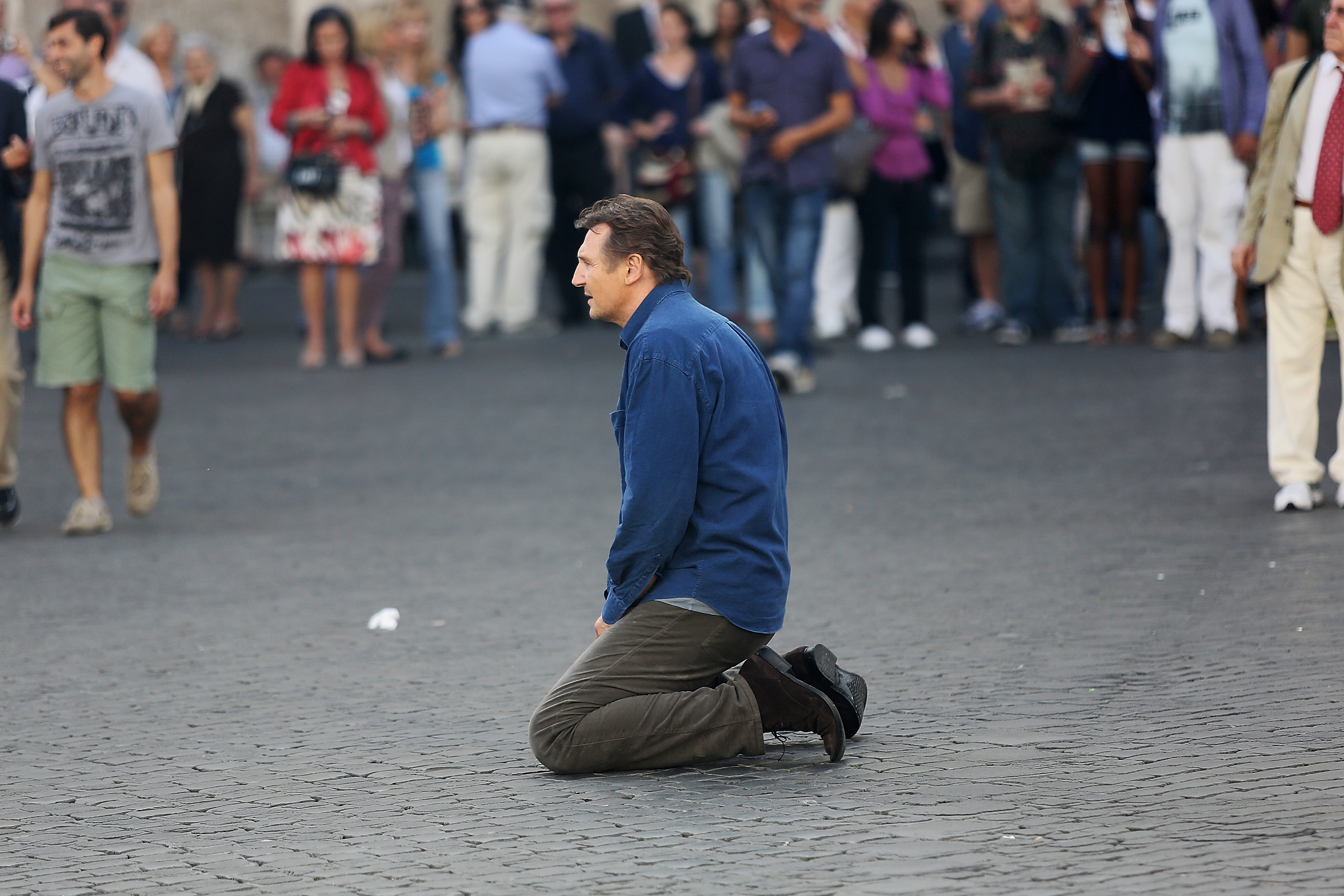 Liam Neeson on October 22, 2012 in Rome, Italy | Source: Getty Images