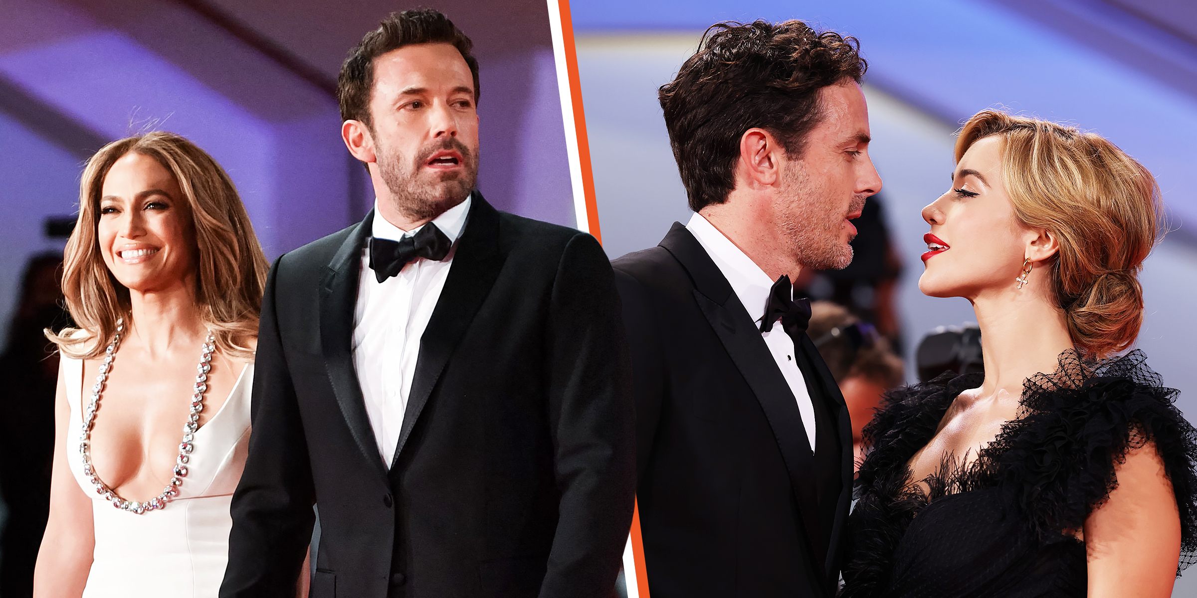 Ben Affleck and Jennifer Lopez | Casey Affleck and Caylee Cowan | Source: Getty images