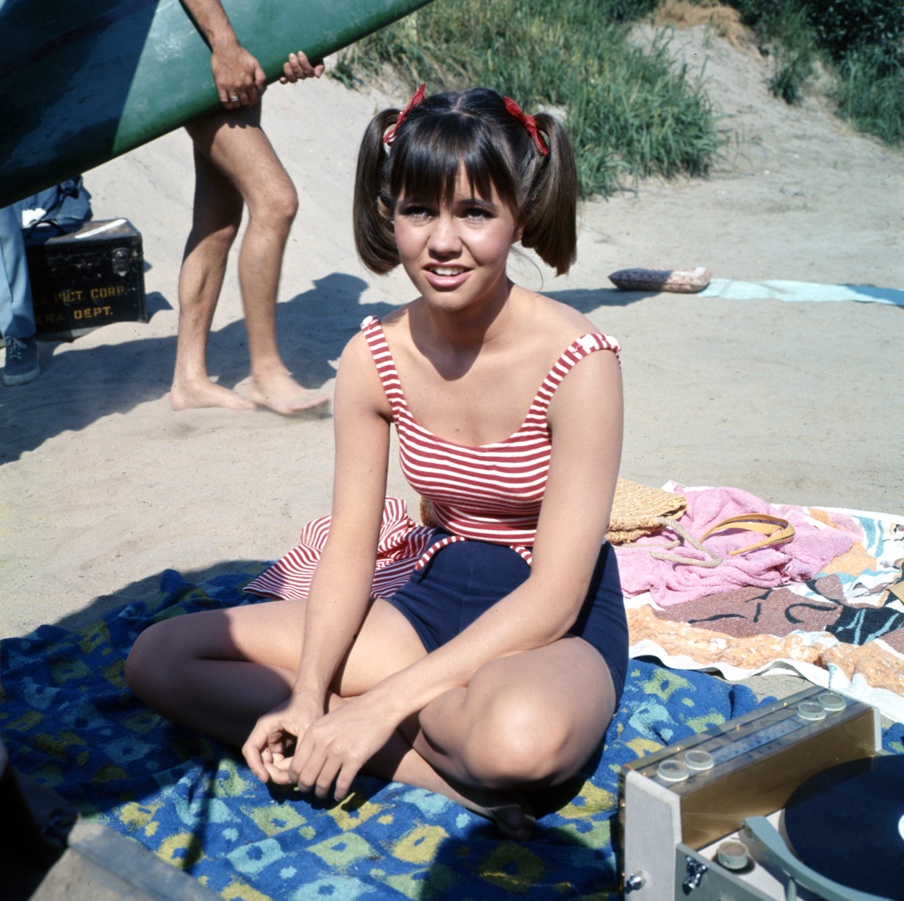 Sally Field playing Gidget during the first season of "Gidget" in 1965 | Source: Getty Images