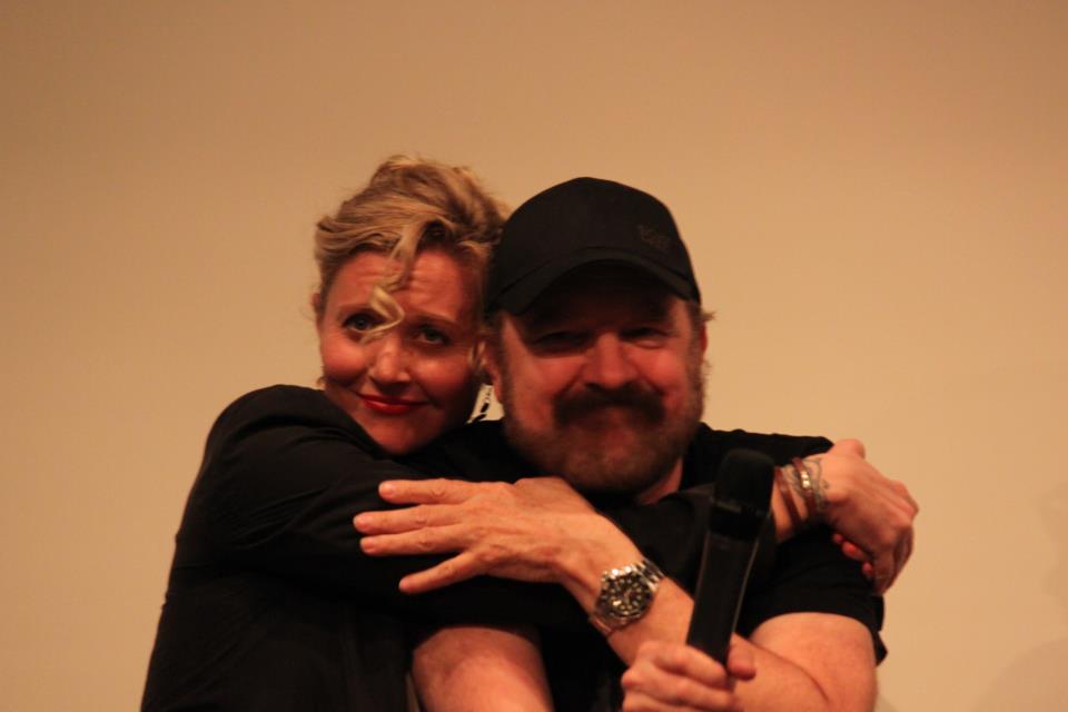 Carrie Anne Fleming hugging Jim Beaver | Source: Facebook/jim.beaver.7731