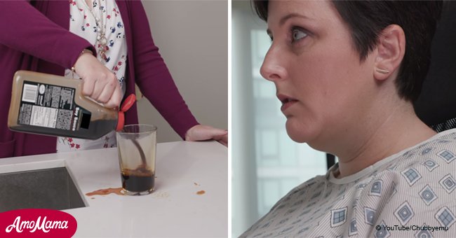 Eine Frau erlitt Gehirntod, nachdem sie Sojasoße getrunken hatte
