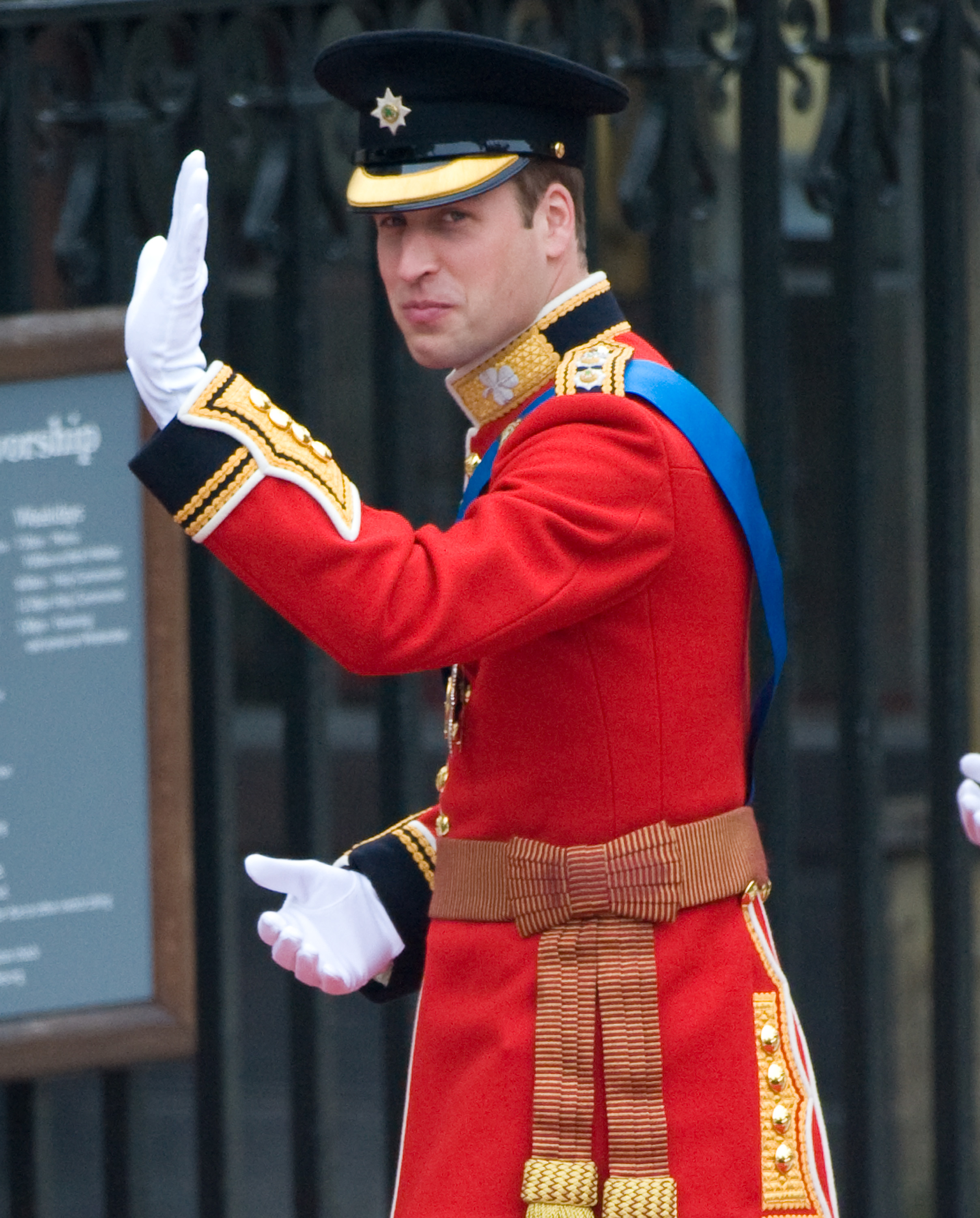 Prince William arrives to attend his Royal Wedding to Catherine Middleton at Westminster Abbey in London, England, on April 29, 2011 | Source: Getty Images