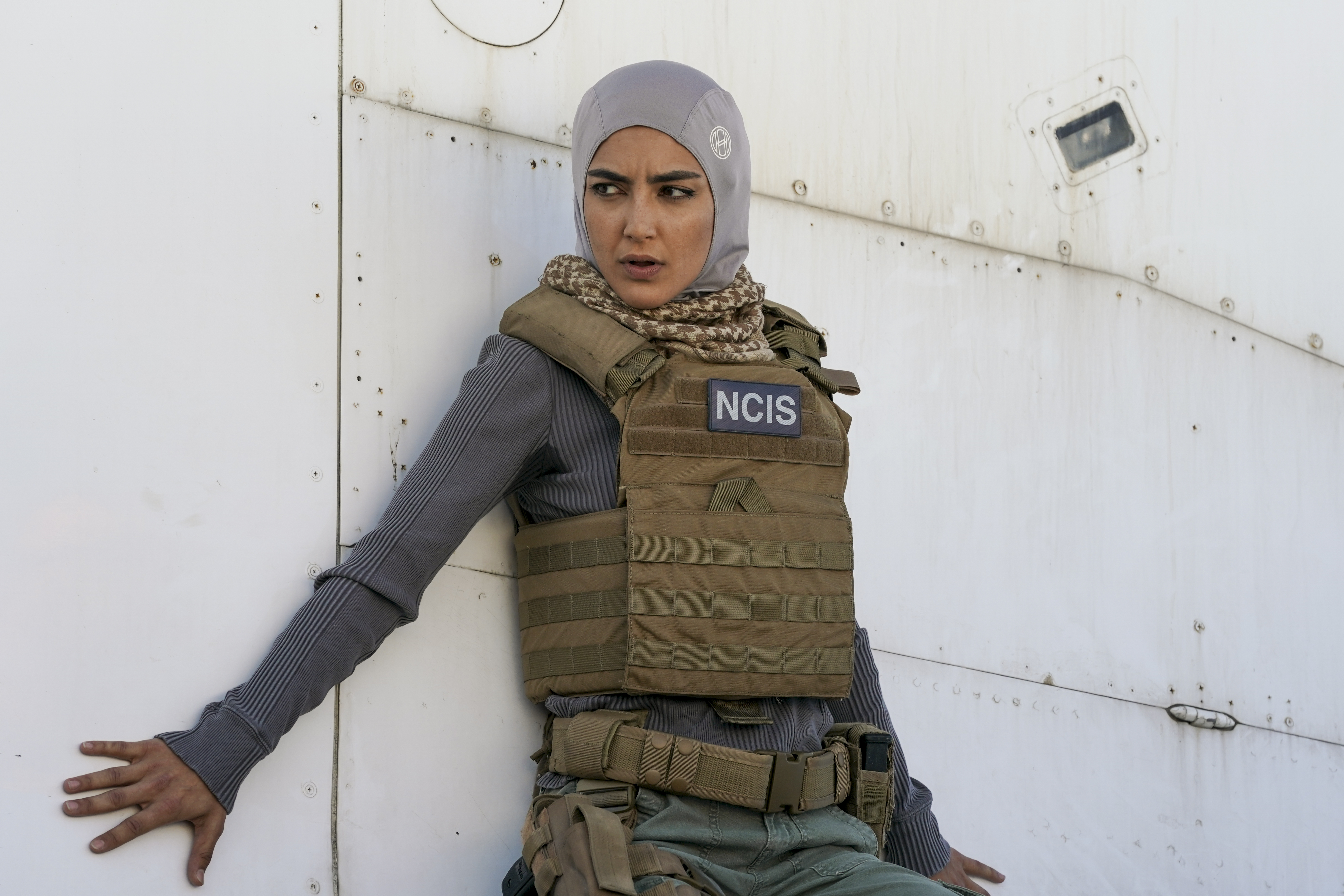 Medalion Rahimi playing agent Fatima Namazi in "NCIS: Los Angeles." | Source: Getty Images