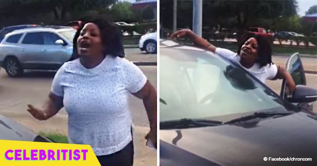 Viral video shows woman going on a racist rant against couple after traffic accident