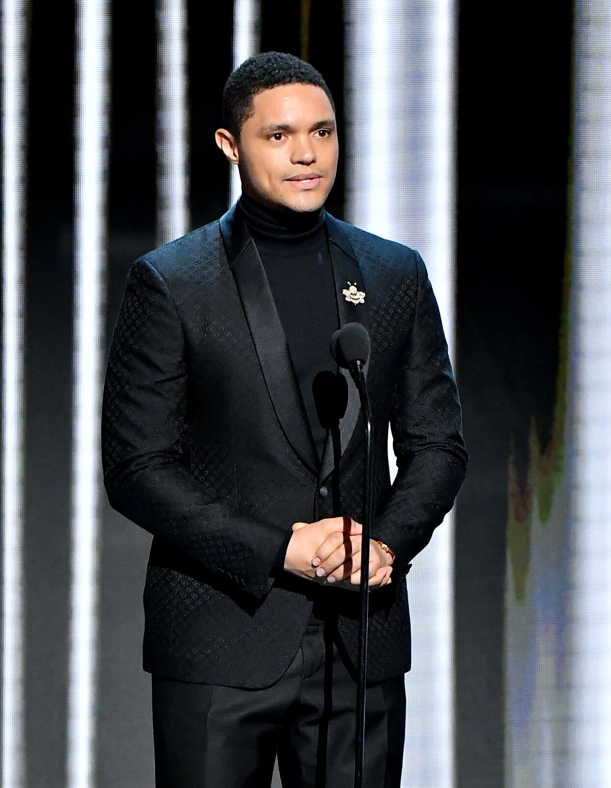 Trevor Noah speaks onstage at the 50th NAACP Image Awards at Dolby Theatre on March 30, 2019 in Hollywood, California. | Source: Getty Images