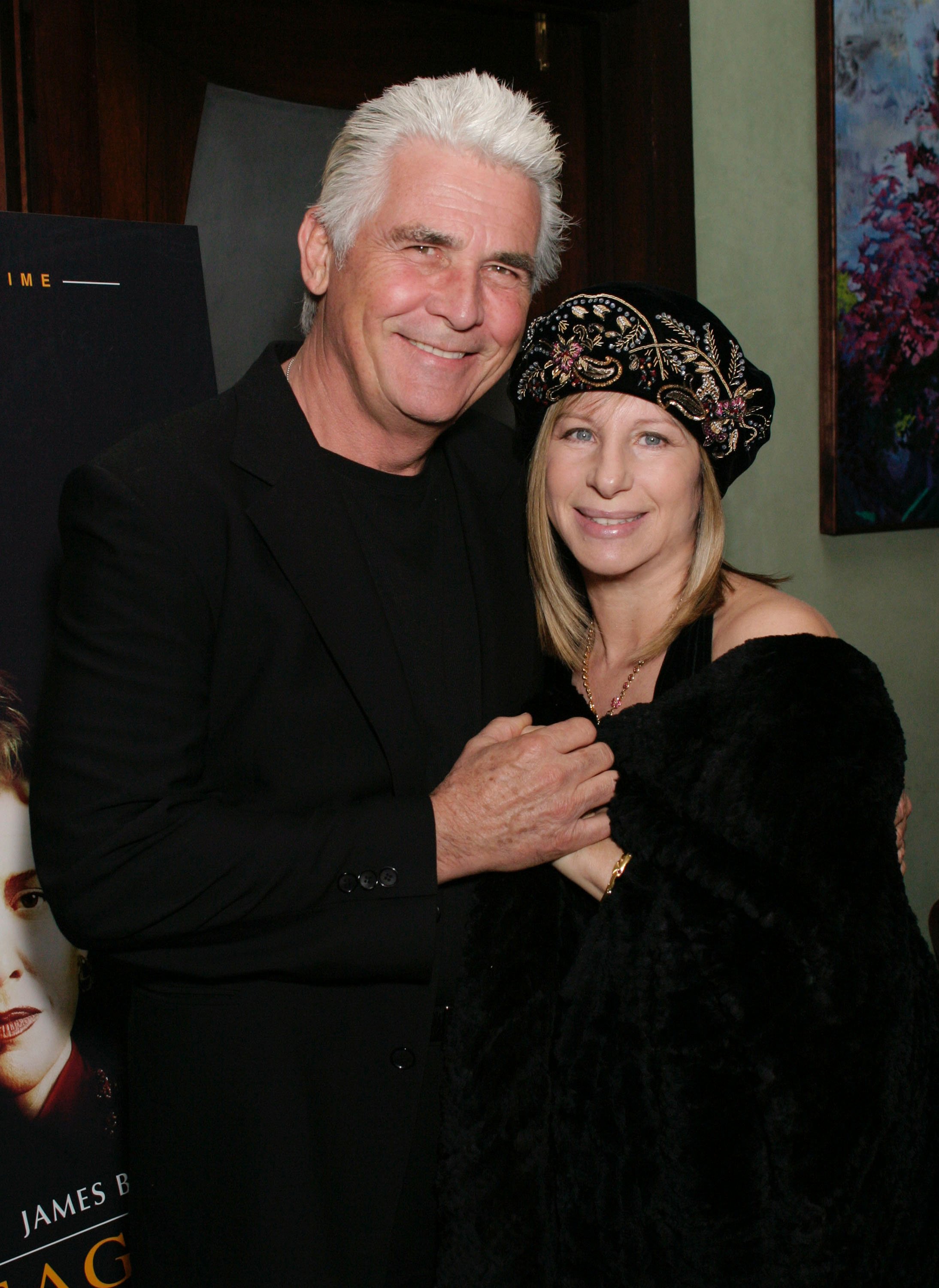James Brolin and Barbra Streisand at Showtime's Pre-Golden Globe Party on January 24, 2004, in Hollywood, California | Source: Getty Images