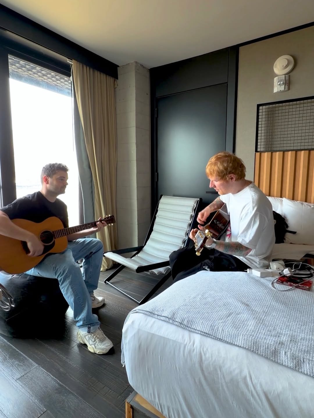 A photo from Ed Sheeran's carousel, posted on 28 April 2026. | Source: Instagram/teddysphotos