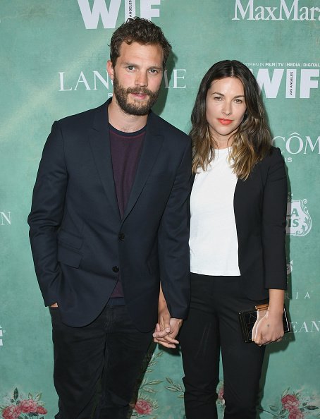 Jamie Dornan and Amelia Warner at Crustacean on March 2, 2018 in Beverly Hills, California. | Photo: Getty Images