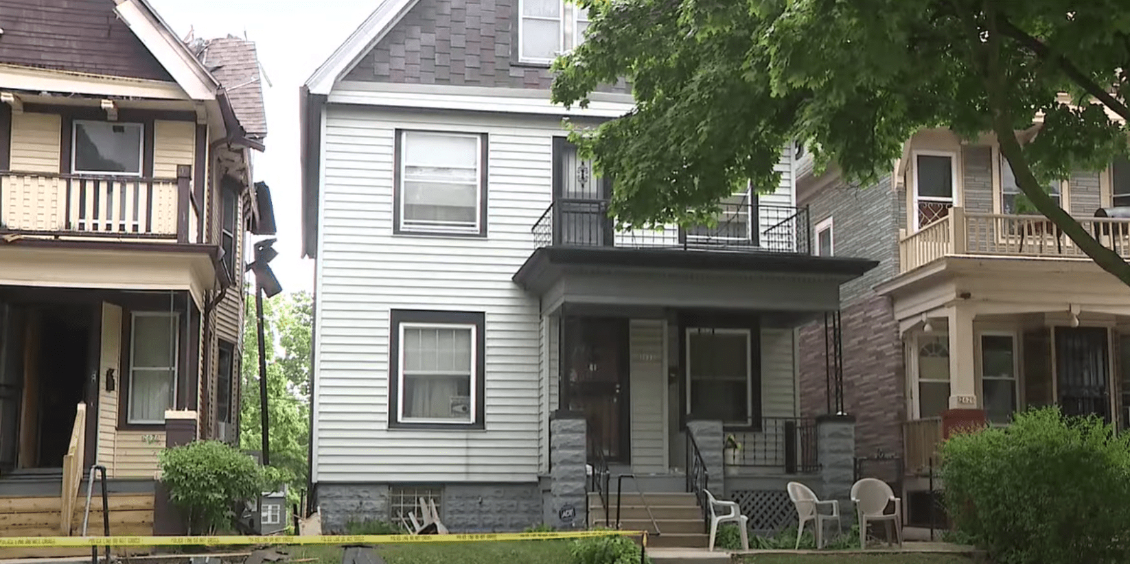 The family's neighborhood. | Source: Youtube.com/FOX6 News Milwaukee