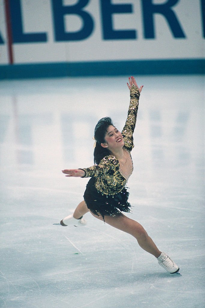 Kristi Yamaguchi from the USA competes at 1992 Winter Olympics. | Photo: GettyImages