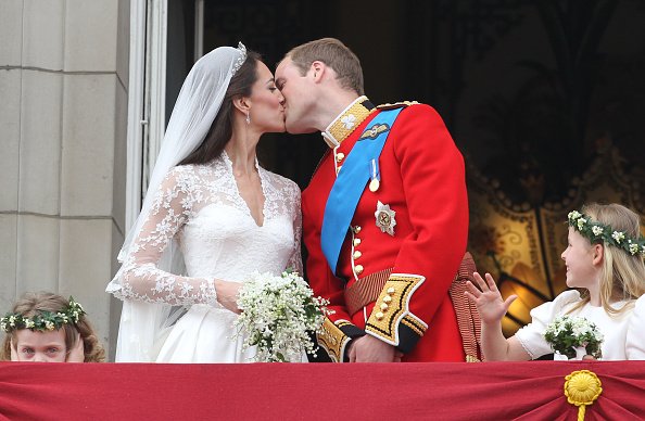 Kate Middleton and Prince William at Westminster Abbey on April 29, 2011 in London, England. | Photo: Getty Images