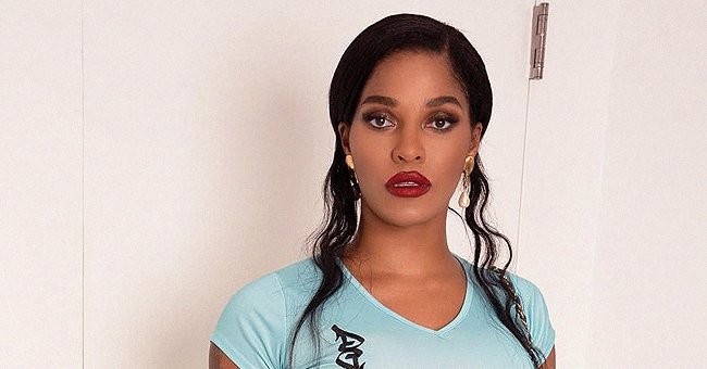 LHHATL Star Joseline Hernandez Exposes Belly Tattoo in a Blue Top with Matc...
