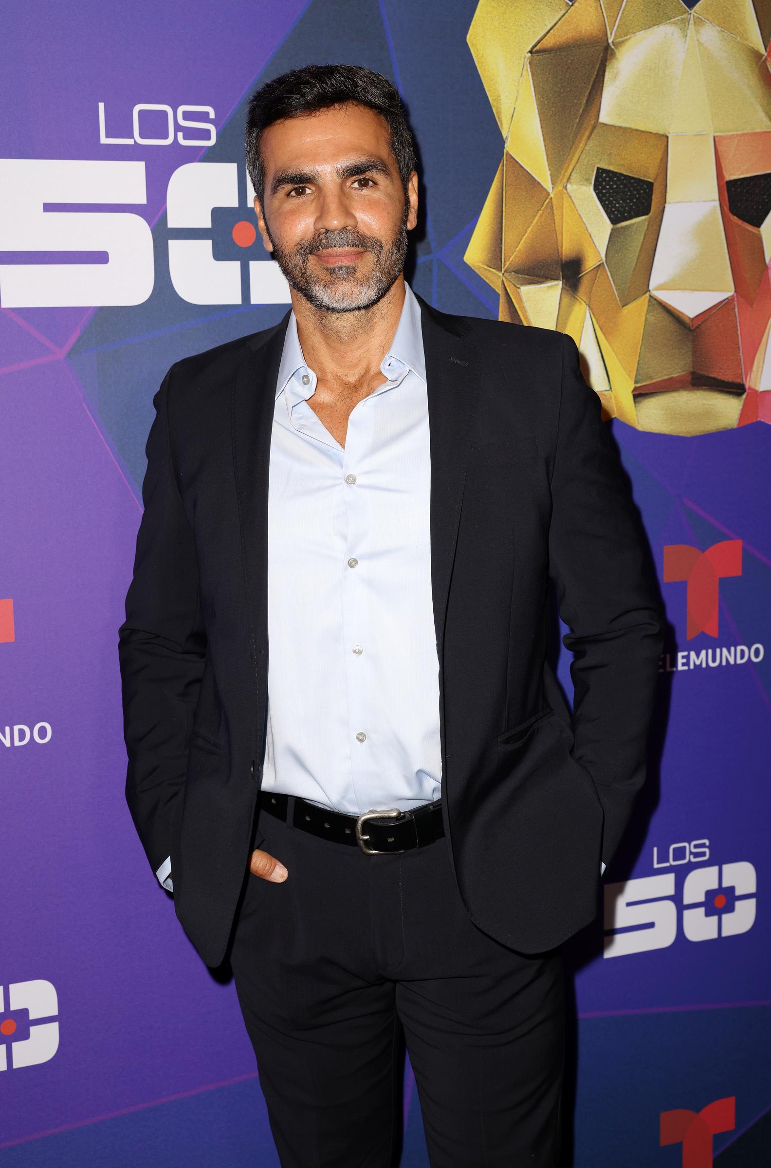 Ojani Noa is seen at Telemundo's "Los 50" VIP preview event on July 17, 2023 in Miami, Florida. | Source: Getty Images