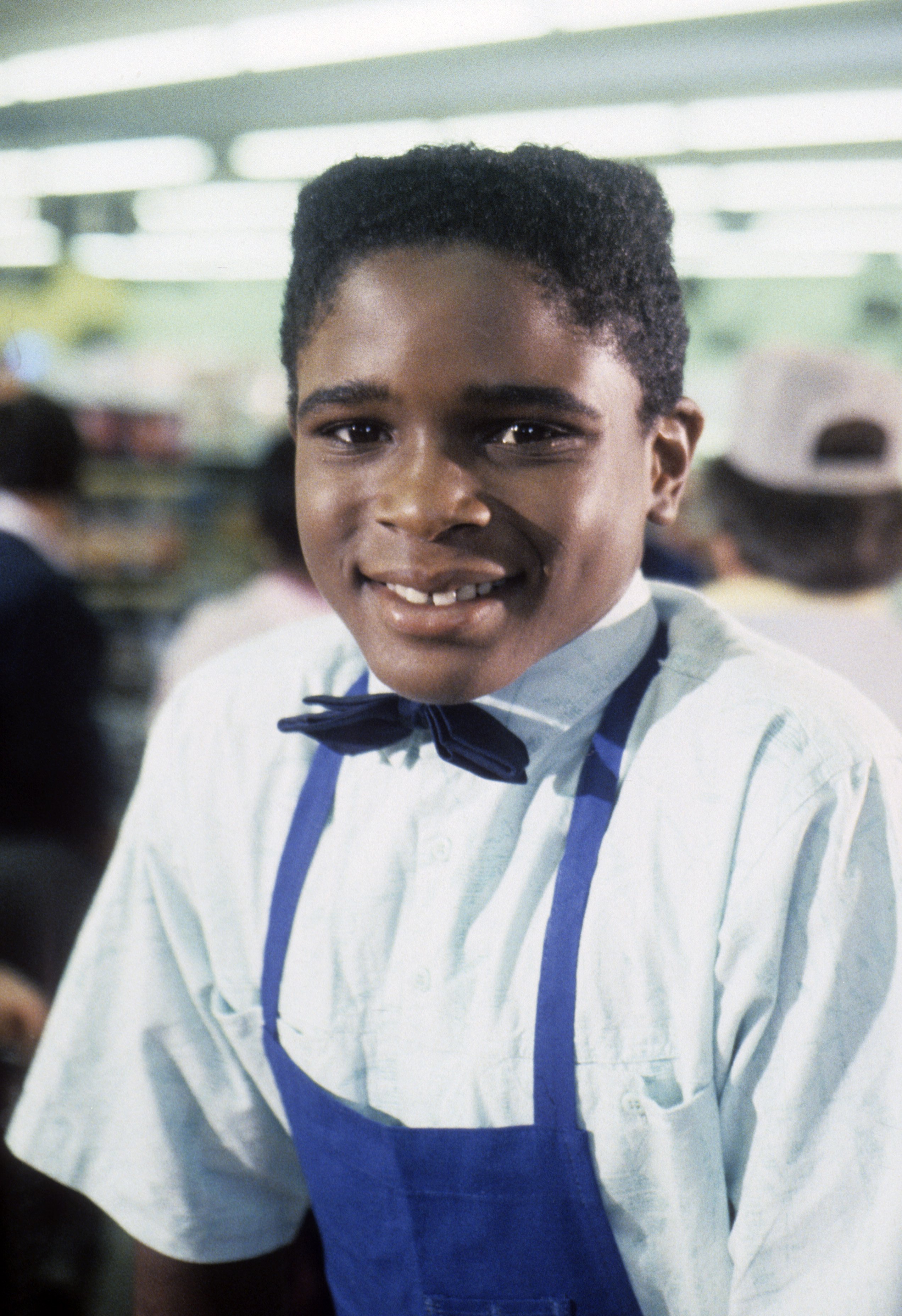 Darius McCrary on the set of "Family Matters" pilot episode on September 22nd, 1989 | Photo: Getty Images