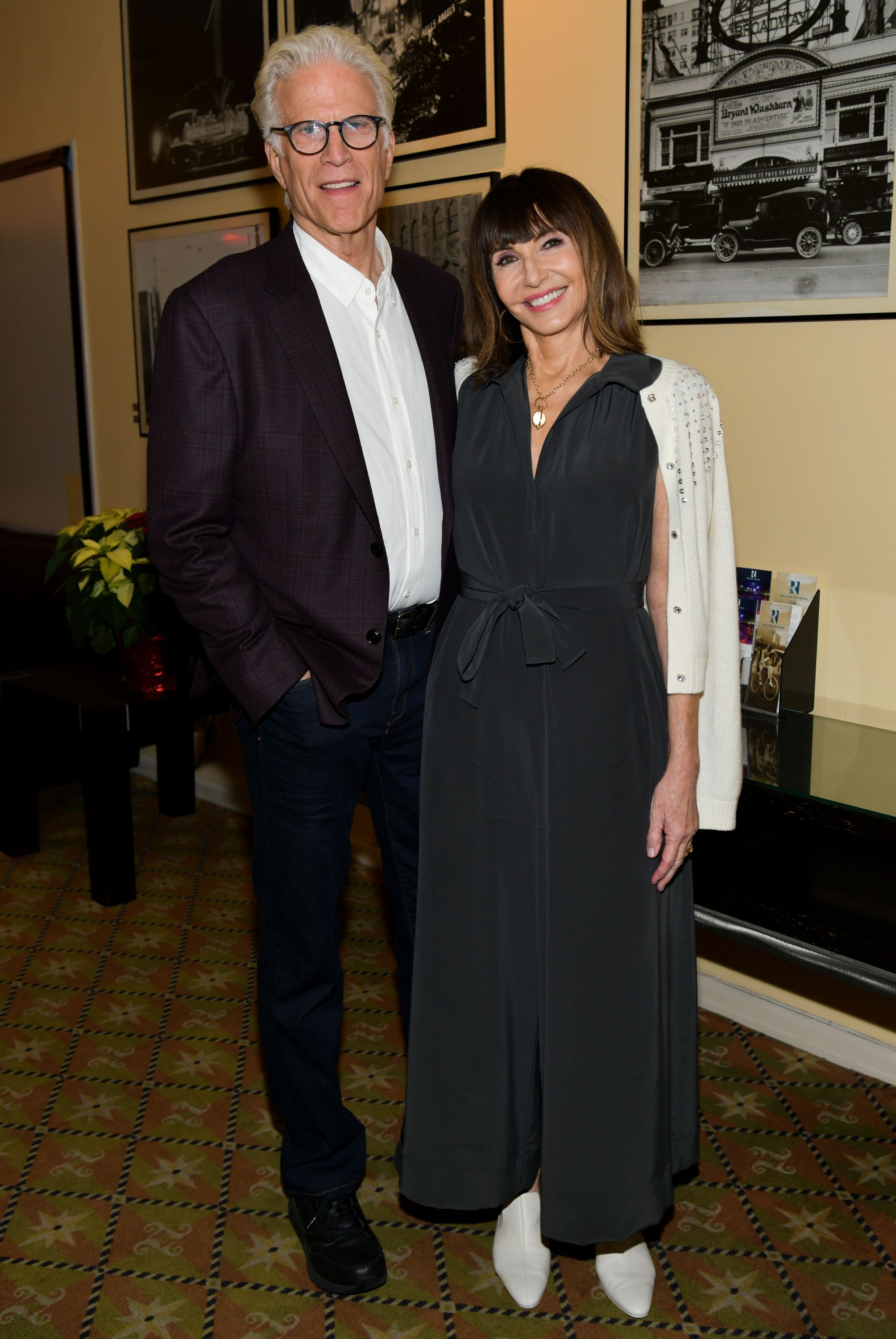 Ted Danson (L) and Mary Steenburgen at a special screening of "Wild Rose" at Raleigh Studios on December 06, 2019 | Getty Images 