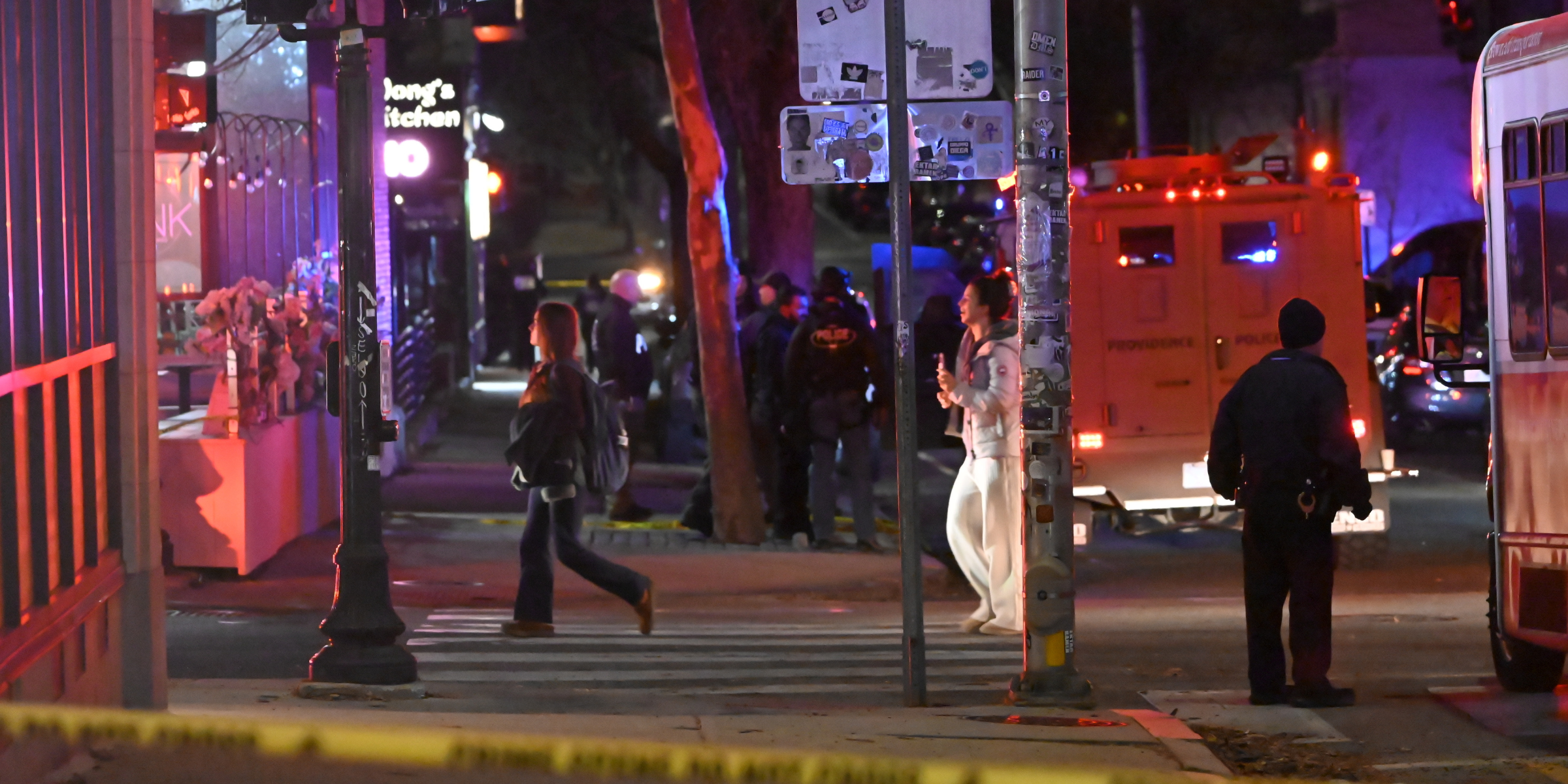 Emergency staff at Brown University | Source: Getty Images