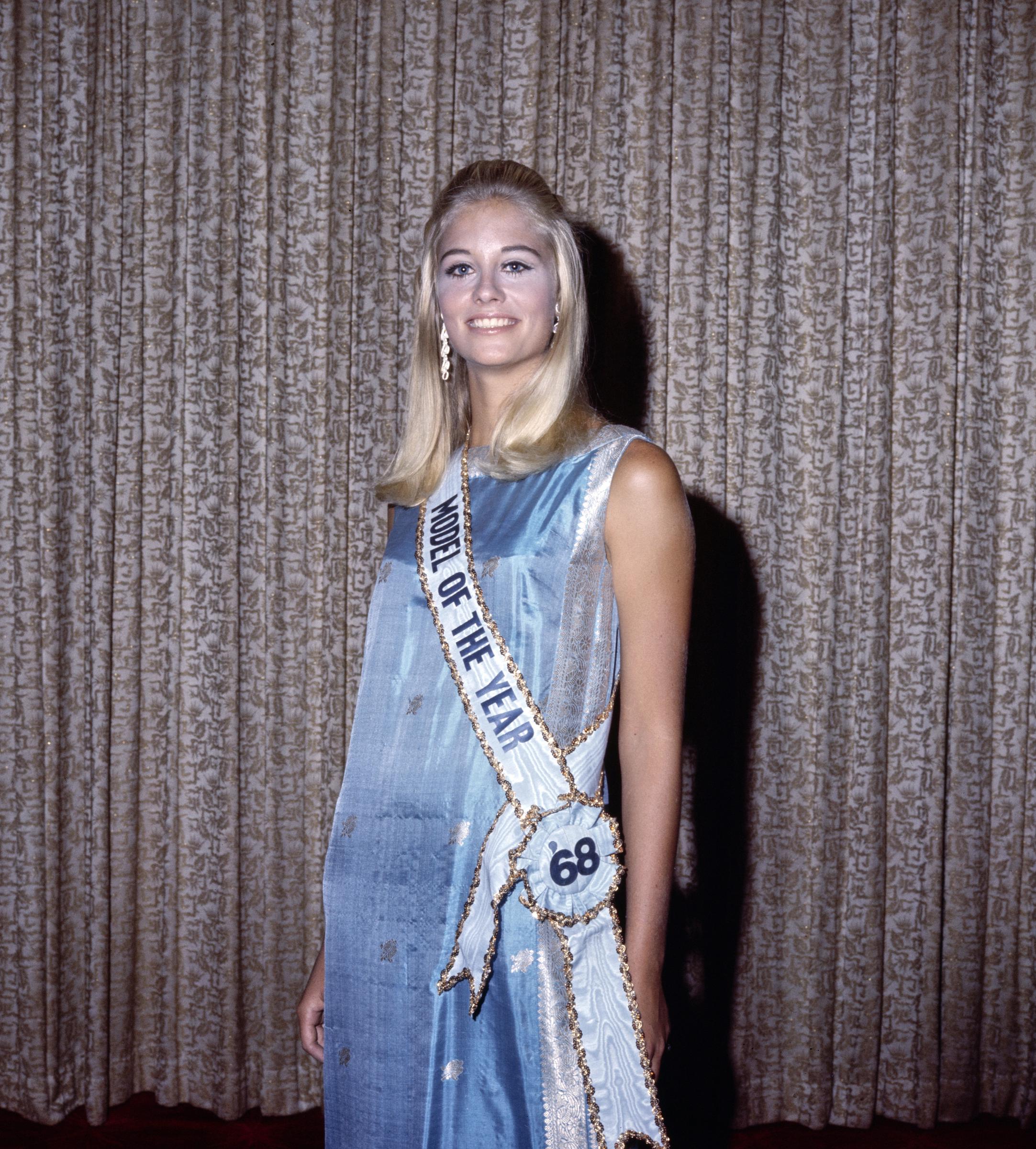 Cybill Shepherd after winning the Model of the Year Pageant on September 14, 1968. | Source: Getty Images
