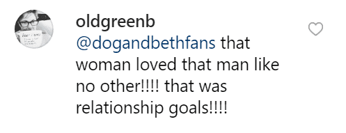 Fan’s comment on Cecily Chapman’s post. | Source: Instagram/cecilybeezee