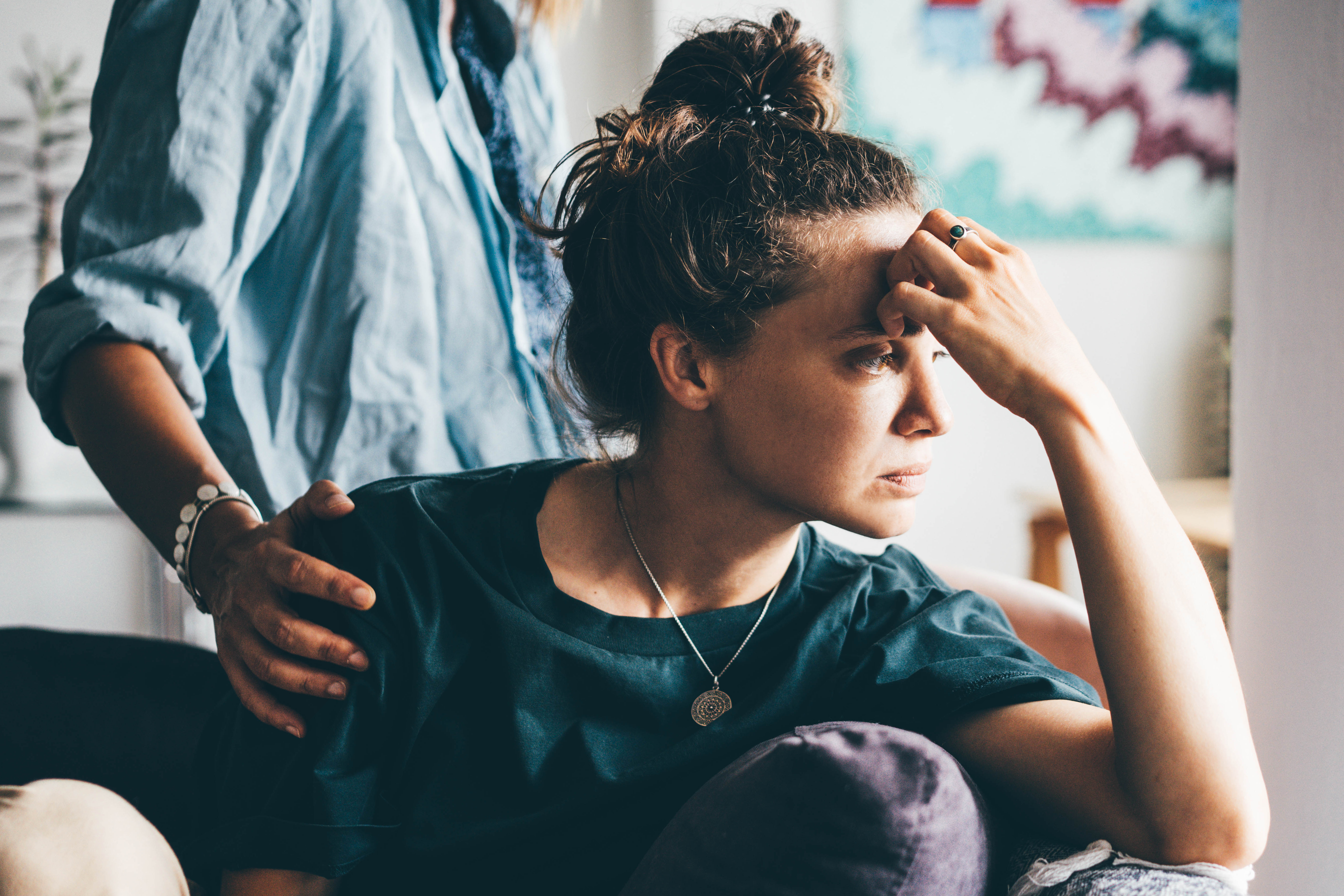 Females couple with relationship difficulties | Source: Getty Images