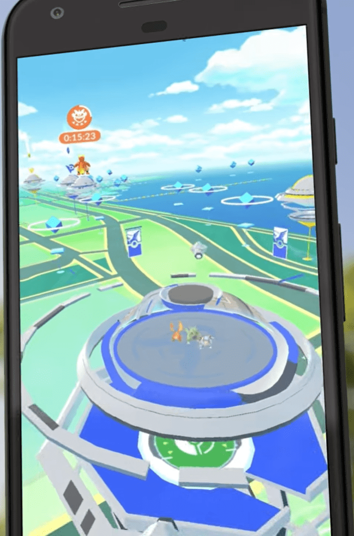 Interfaz de Pokemon Go | Foto: Youtube/Pokémon Go