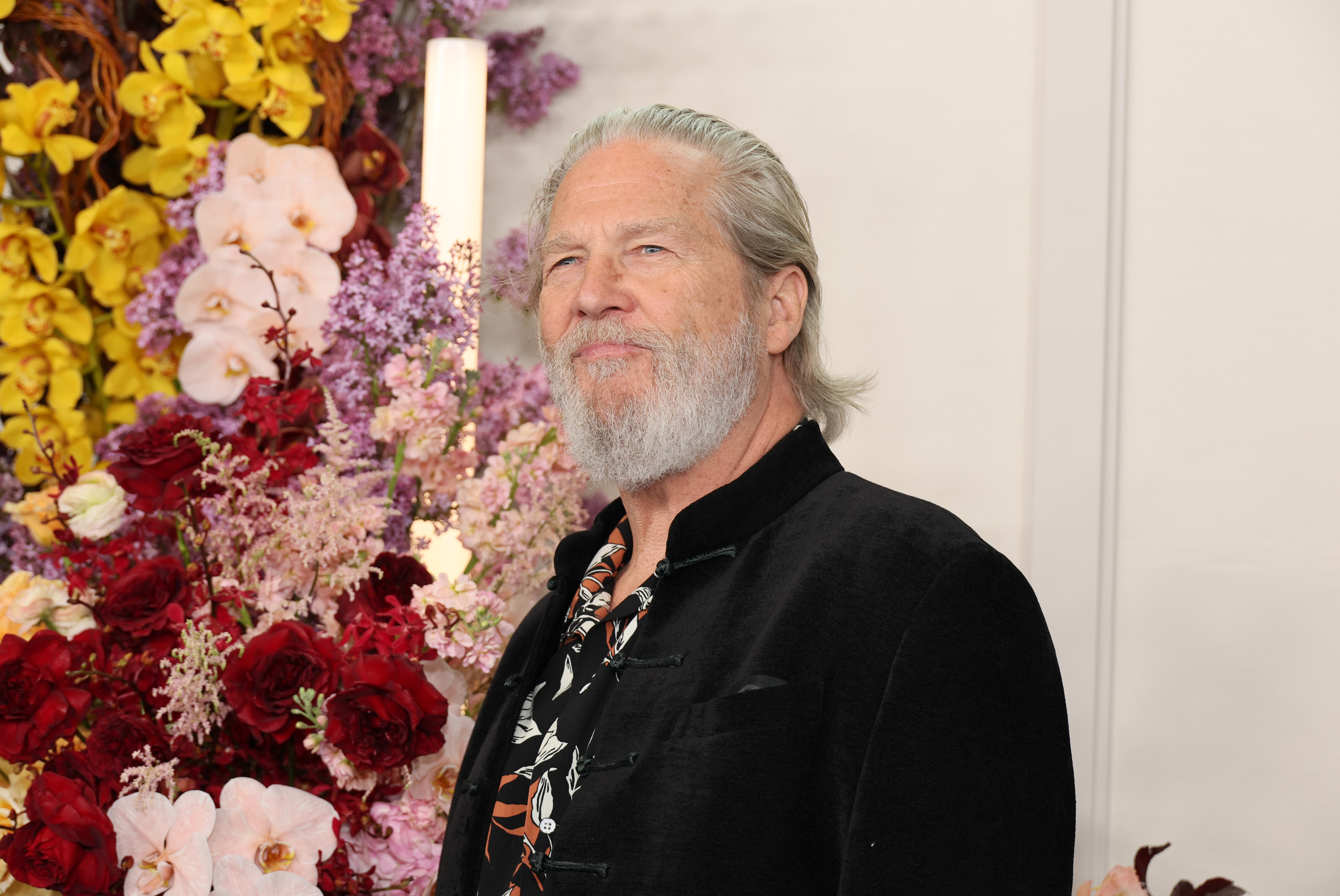 Jeff Bridges at the Disney Upfront on May 14, 2024, in New York City | Source: Getty Images