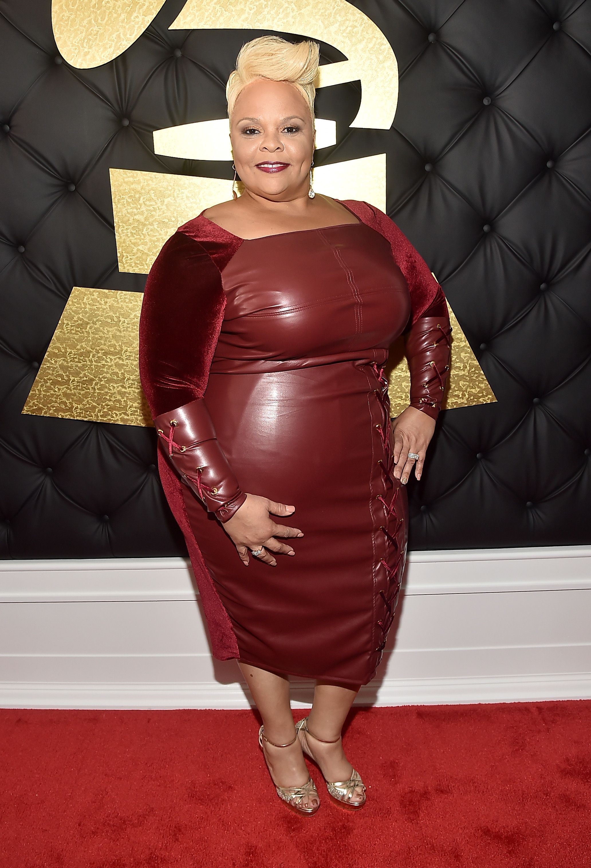 Tamela Mann at The 59th Grammy Awards at STAPLES Center on February 12, 2017 | Photo: Getty images